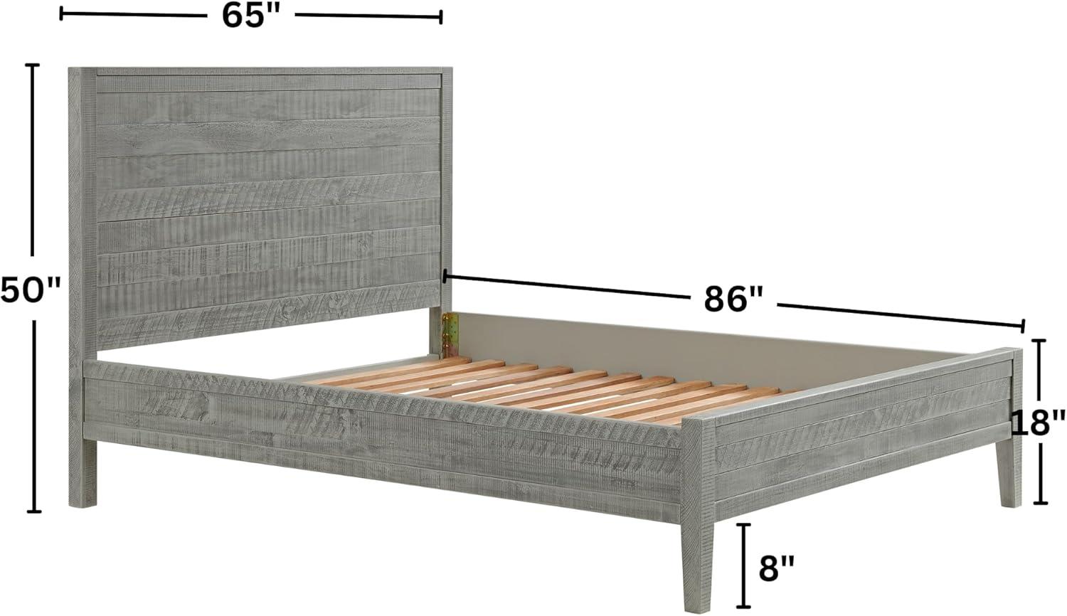 Arden Platform Queen Bed Frame, 6 Drawers, Ample Storage, Sleek Design, Durable Wood, Modern/Rustic/Traditional/Boho Style, 56 in. W x 18 in. D x 36 in. H, panel furniture