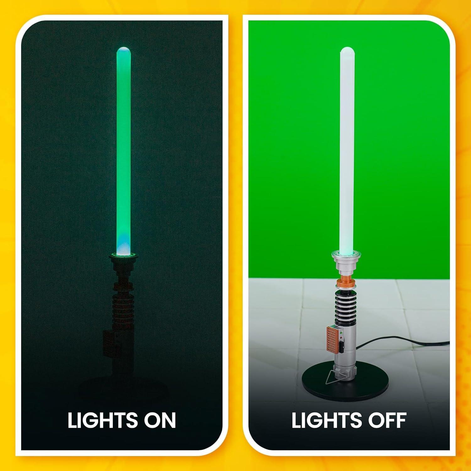 Luke Skywalker Green Lightsaber 12-Inch LED Mood Light