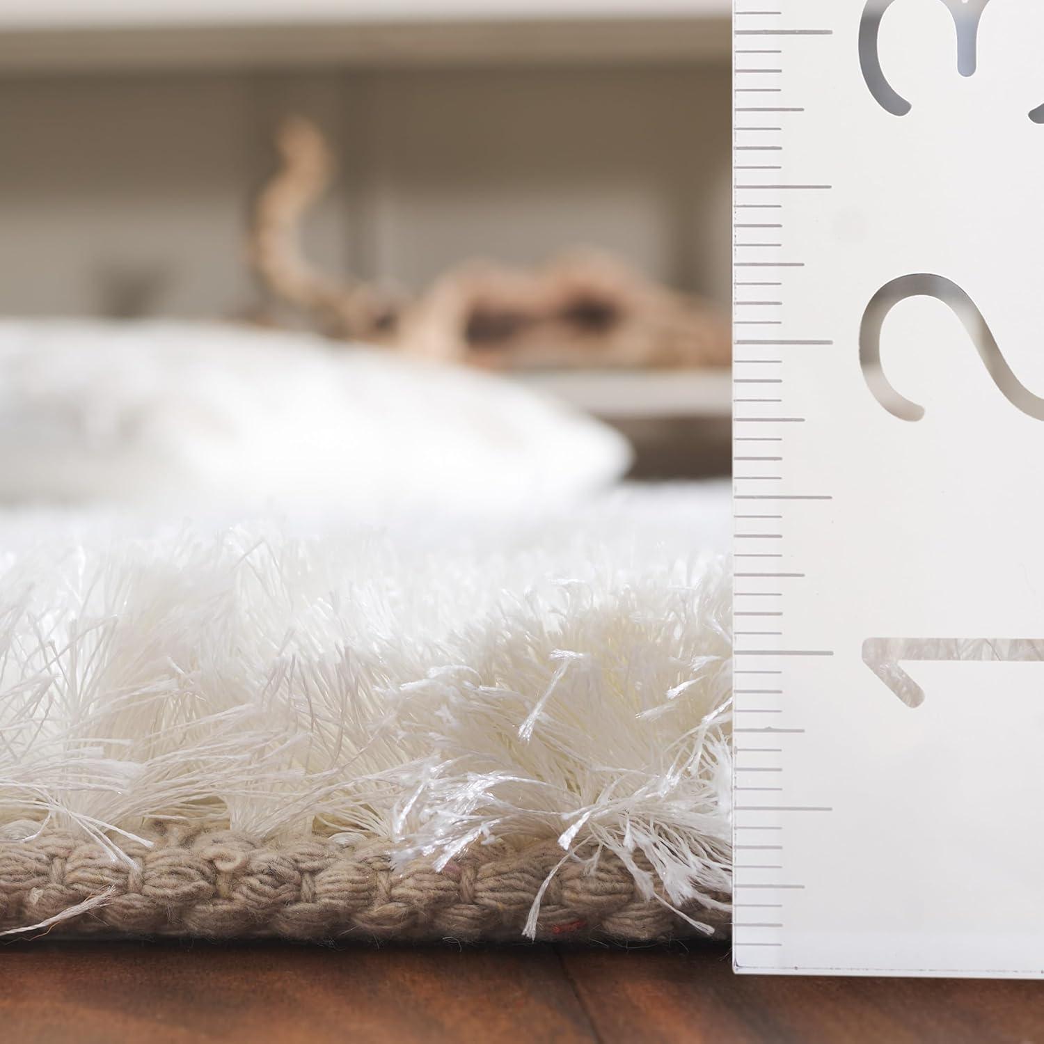 Altus Sg-Sts-Saint Tropez Shag Hand Woven Performance Solid Color Rug