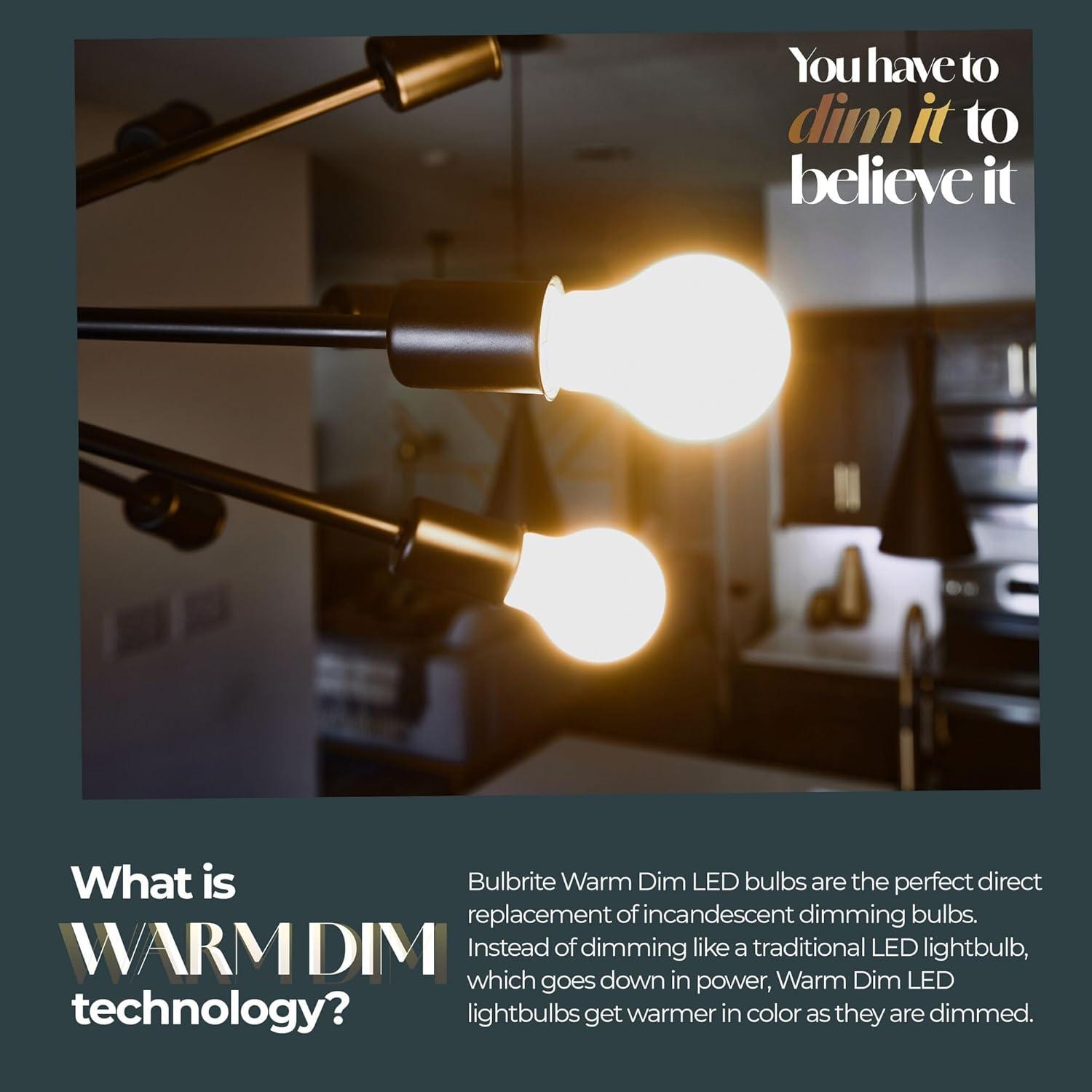 Milky White LED CA10 Decorative Dimmable Chandelier Bulb