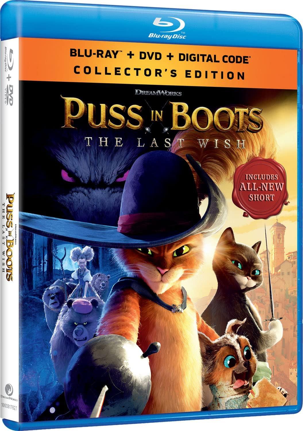Puss in Boots the Last Wish (Blu-ray)