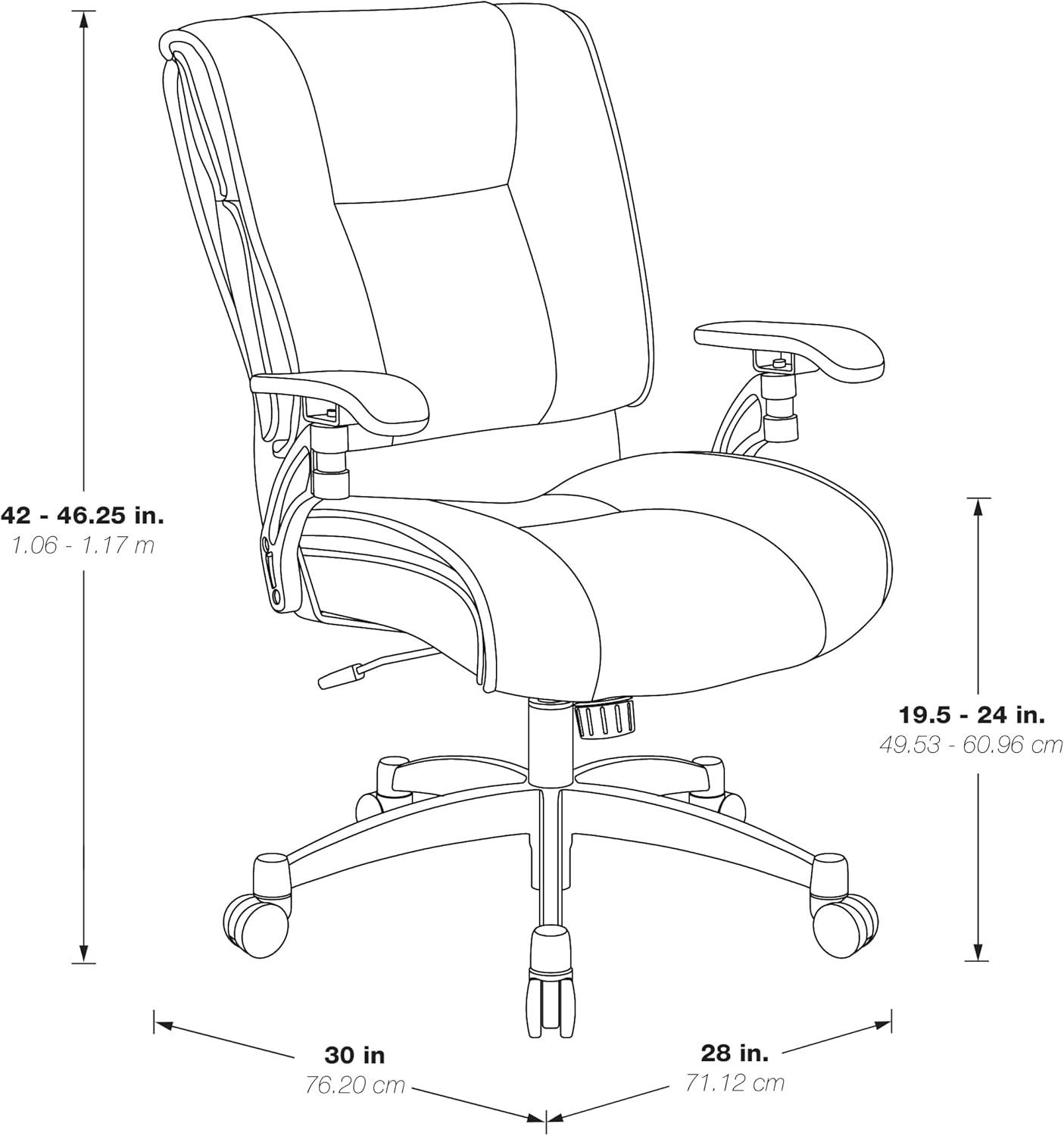 Office Star Products SPACE Executive Chair