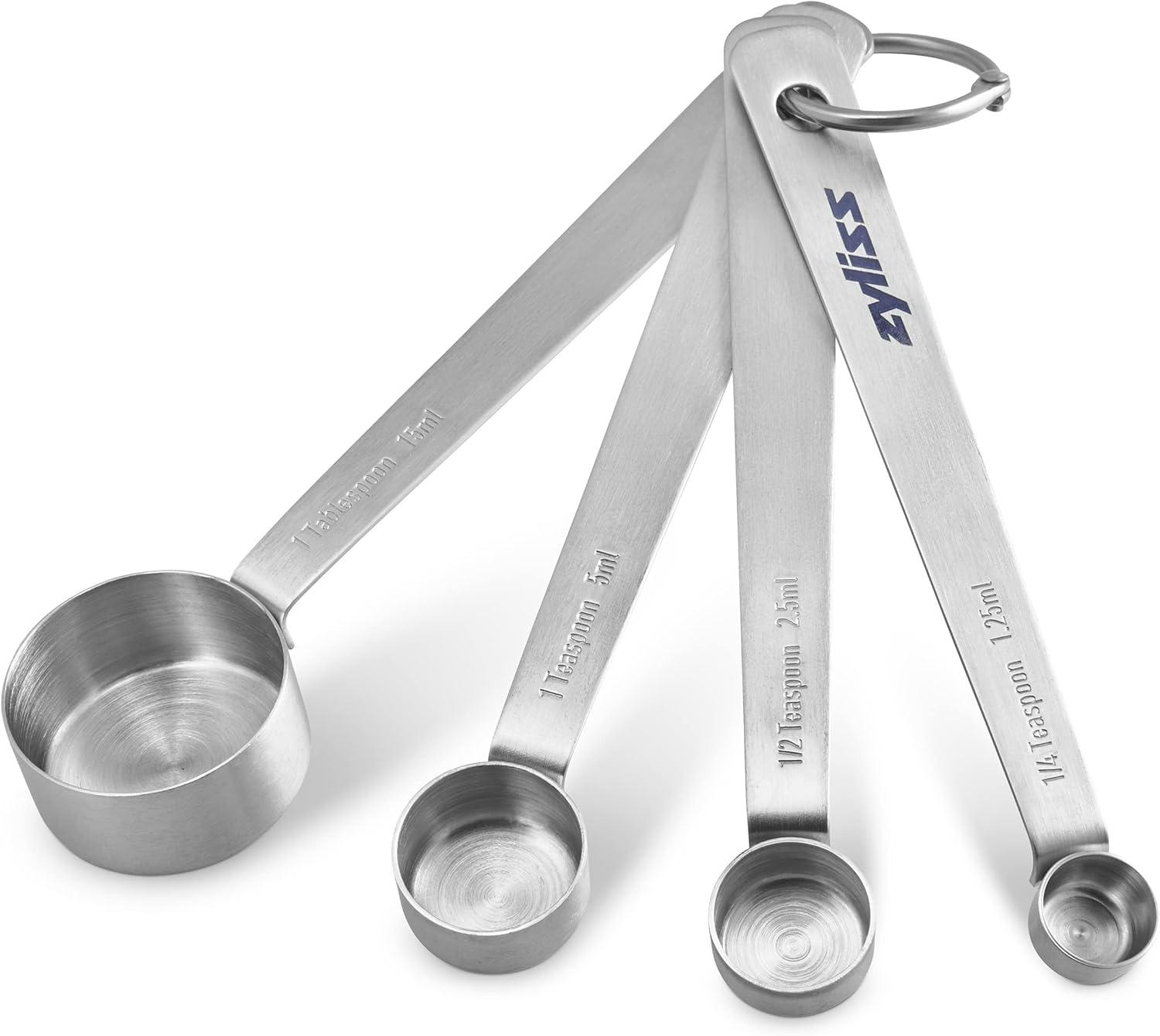 Premium Stainless Steel Nesting Measuring Spoon Set