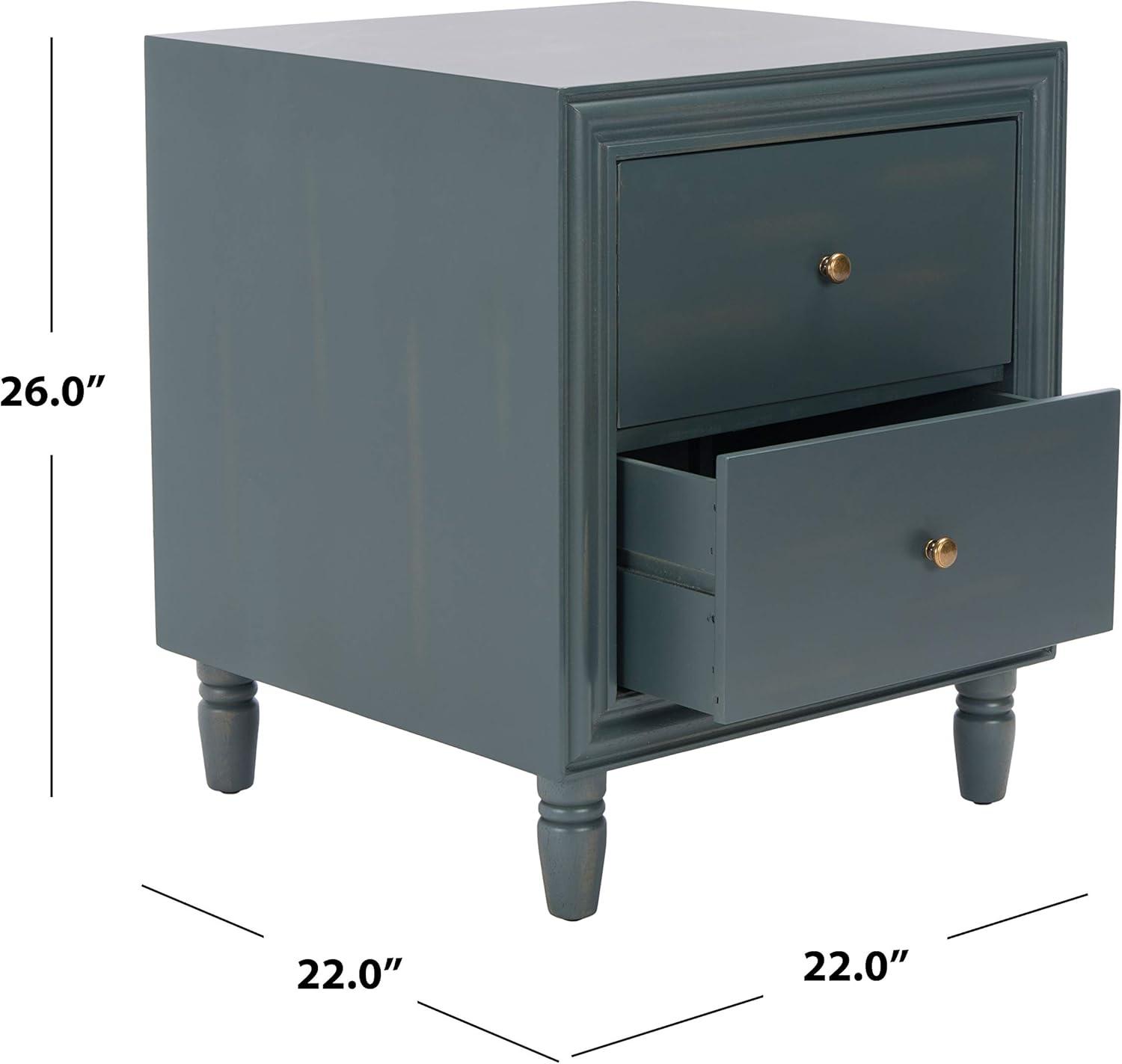 Blaise Nightstand with Storage  - Safavieh