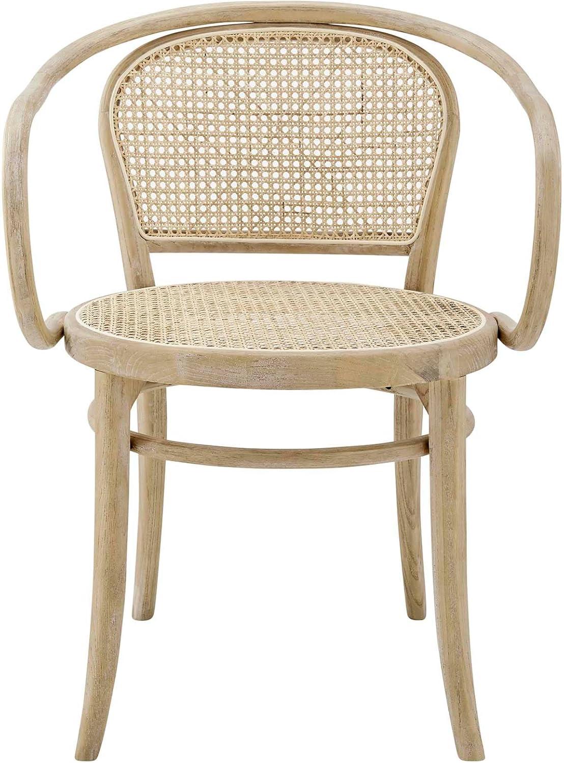 Oliana Wood Dining Armchair Set of 2 by Modway