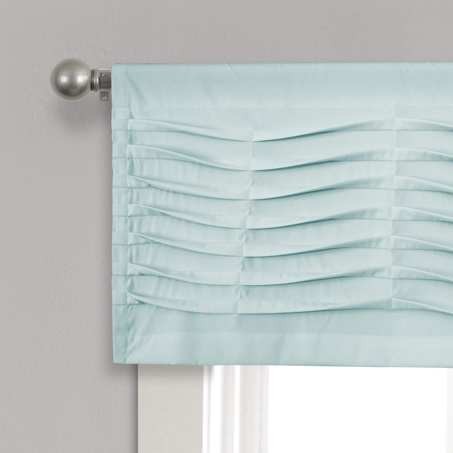 Glorbu Textured 52'' W Window Valance