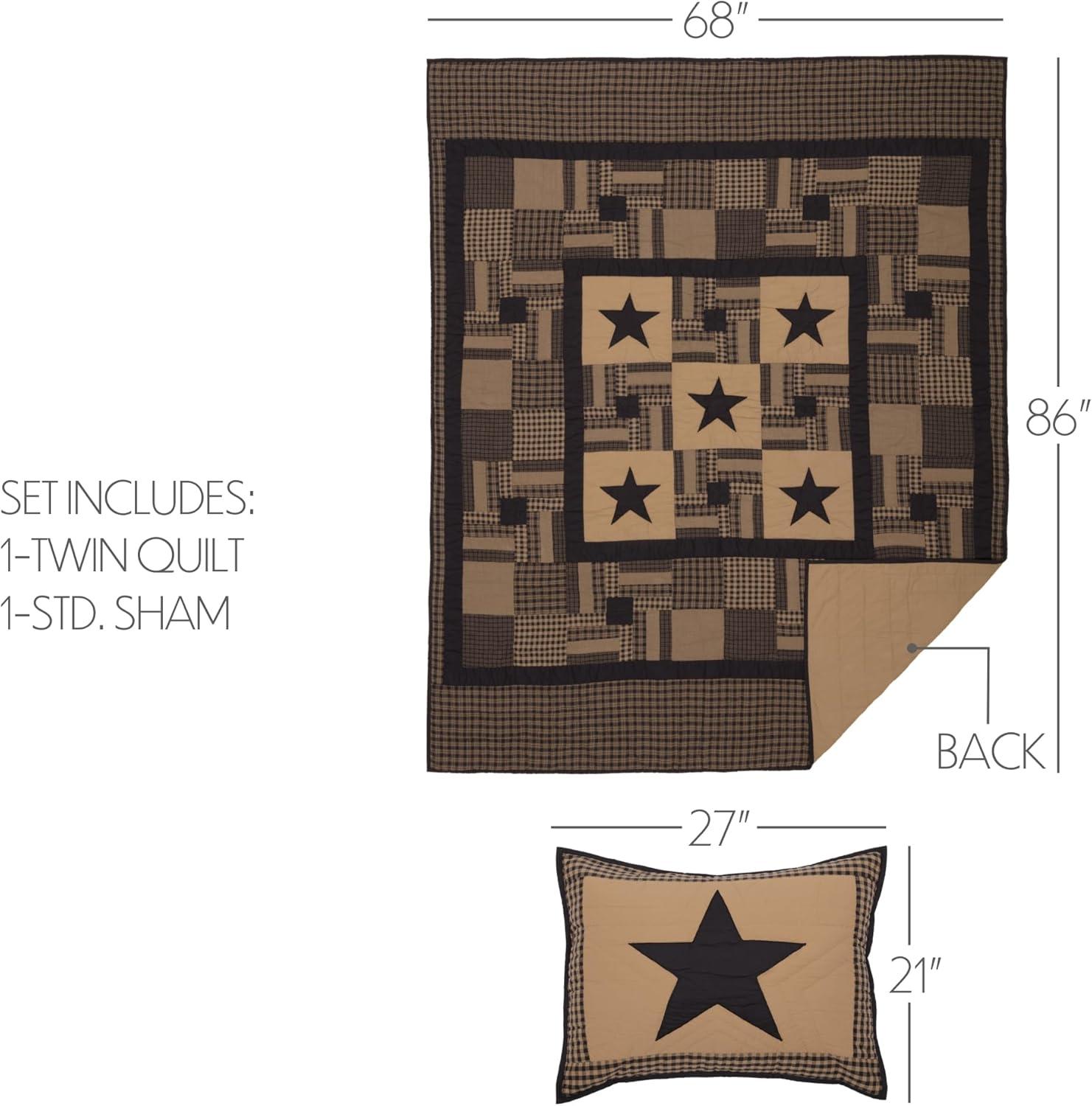 Star Cotton Patchwork Quilt