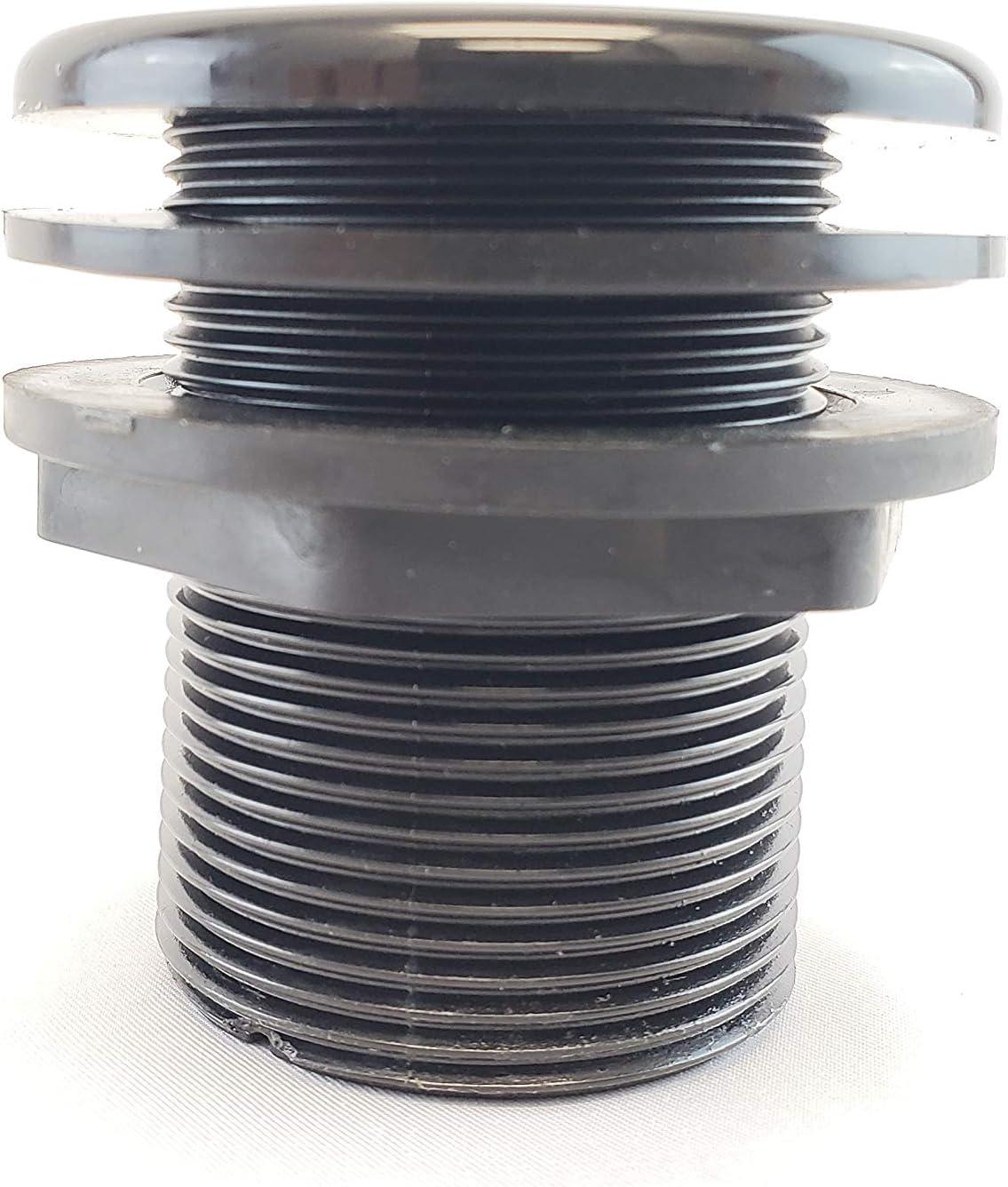 Lifegard Aquatics Standard Threaded Bulkhead - 1/2"