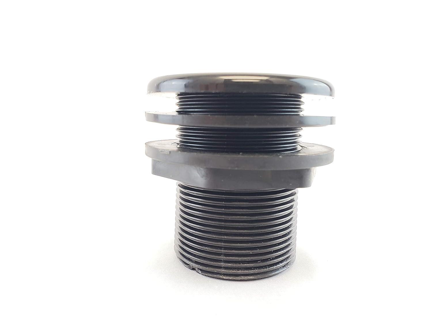 Lifegard Aquatics Standard Threaded Bulkhead - 1/2"