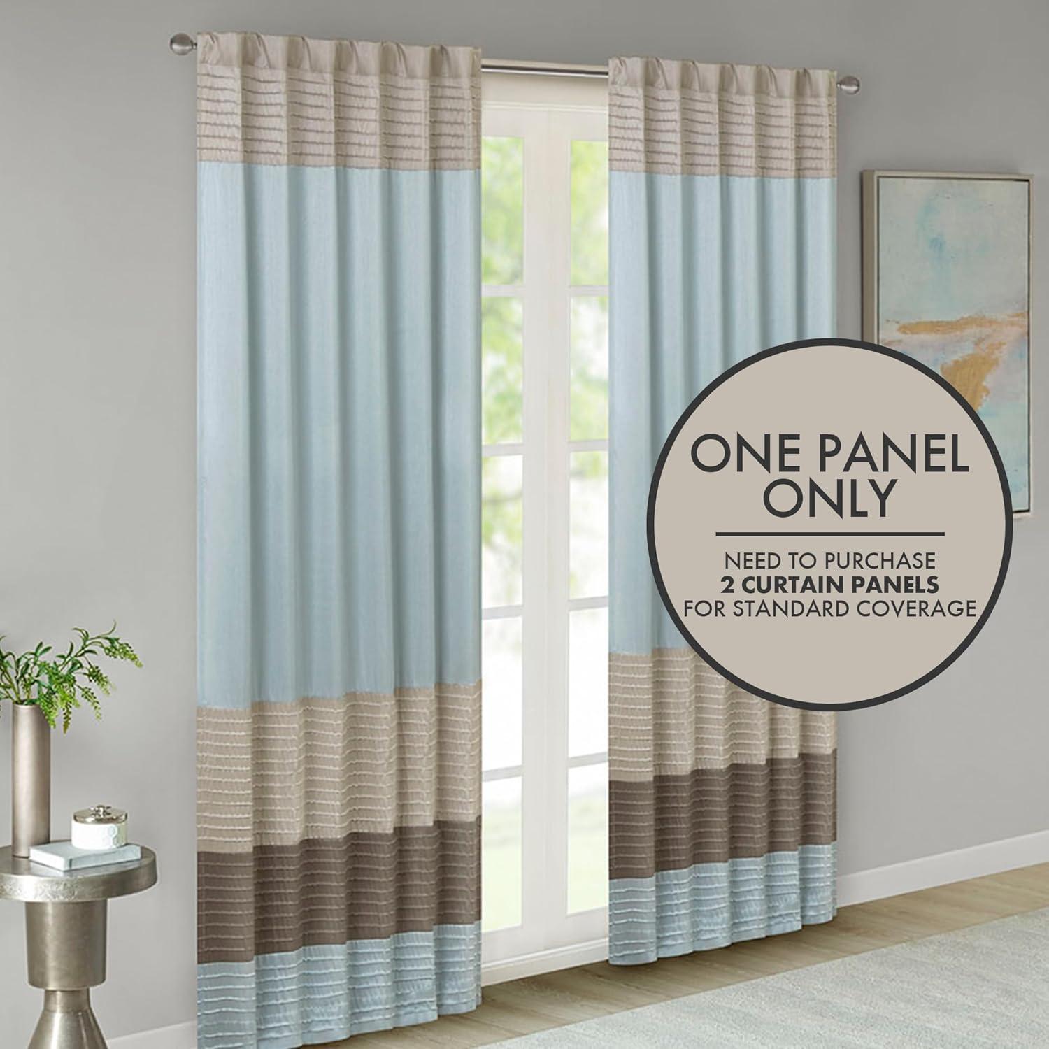 Amherst Polyoni Pintuck Curtain Panel