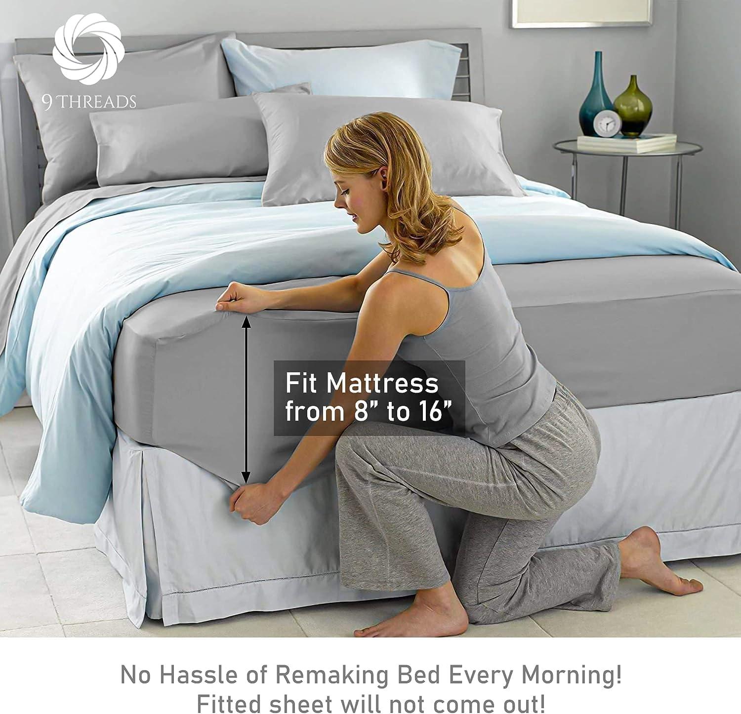 Egyptian Linens Solid 600 Thread Count Sheets Set Sage King