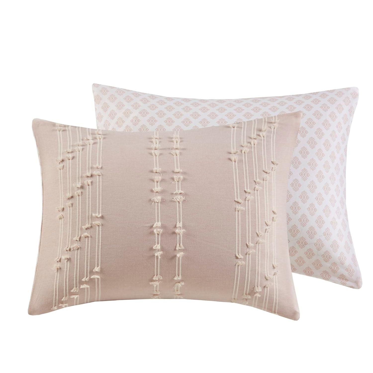 3 Piece Cotton Jacquard Bedding Set