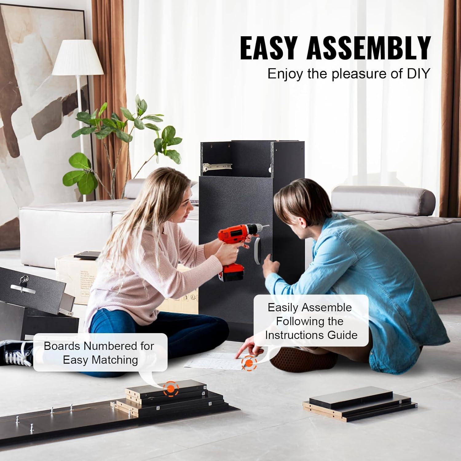 VEVOR Medium Density Fiberboard (MDF) Hair Tool Holder