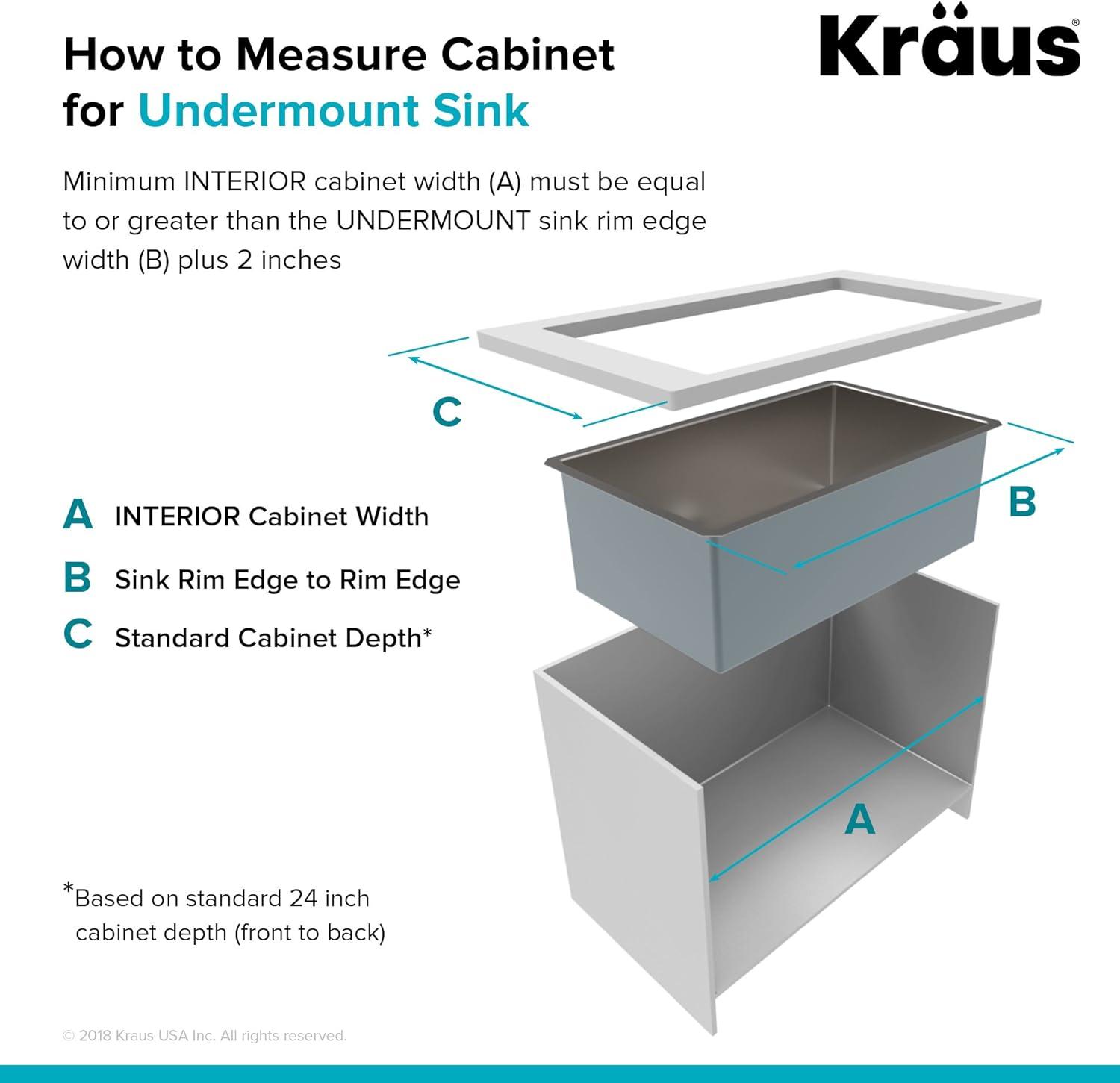 KRAUS 30-in Standart PRO Kitchen Sink Combo Set with Bolden Kitchen Faucet and Soap Dispenser