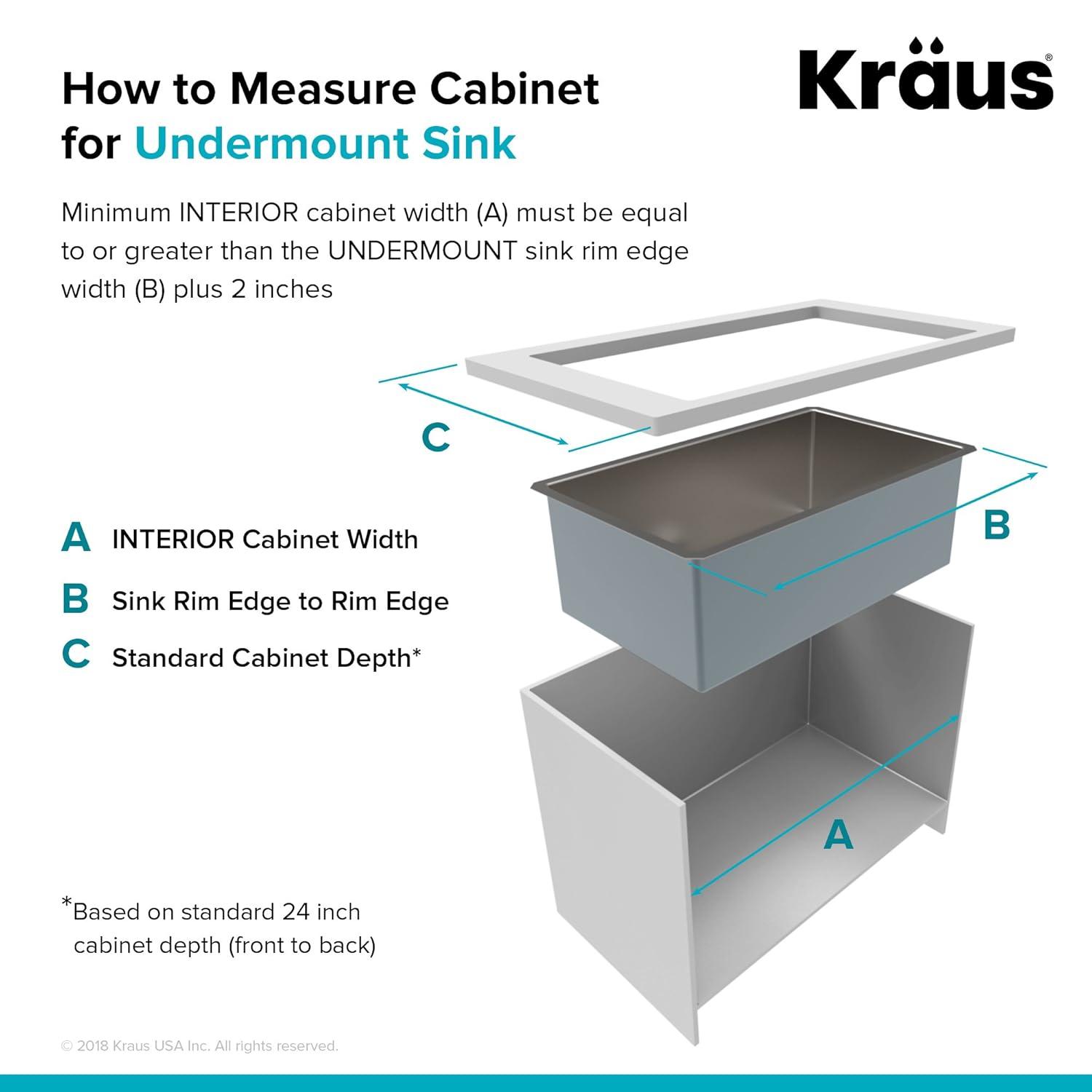 KRAUS 30-in Standart PRO Kitchen Sink Combo Set with Bolden Kitchen Faucet and Soap Dispenser