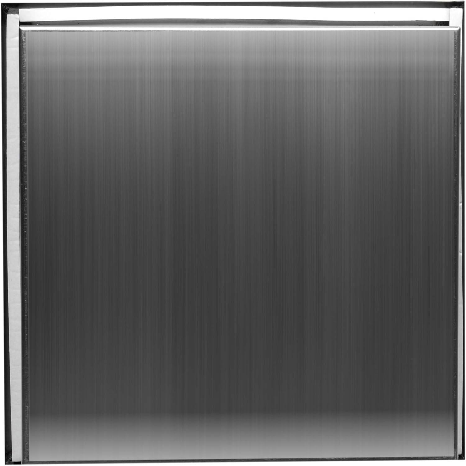 Square Stainless Steel Single Shower Niche