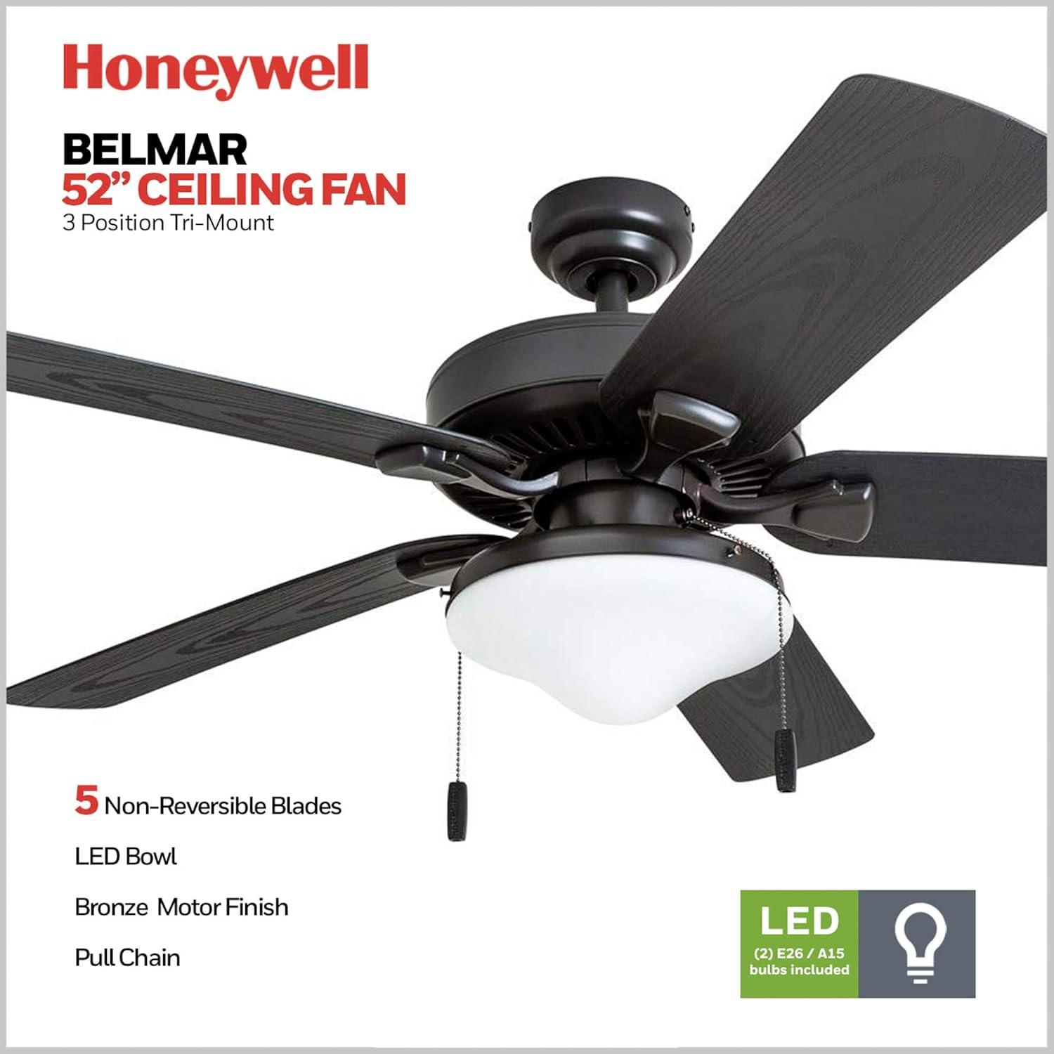 Belmar 52'' Ceiling Fan with LED Light