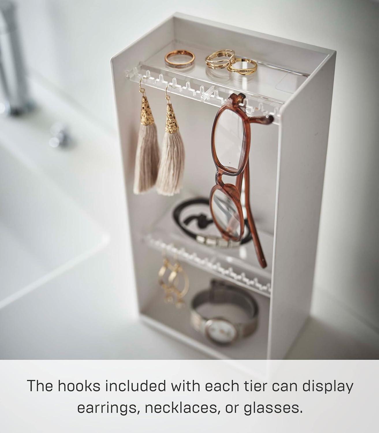 Yamazaki Home Tower Makeup Jewelry Stand