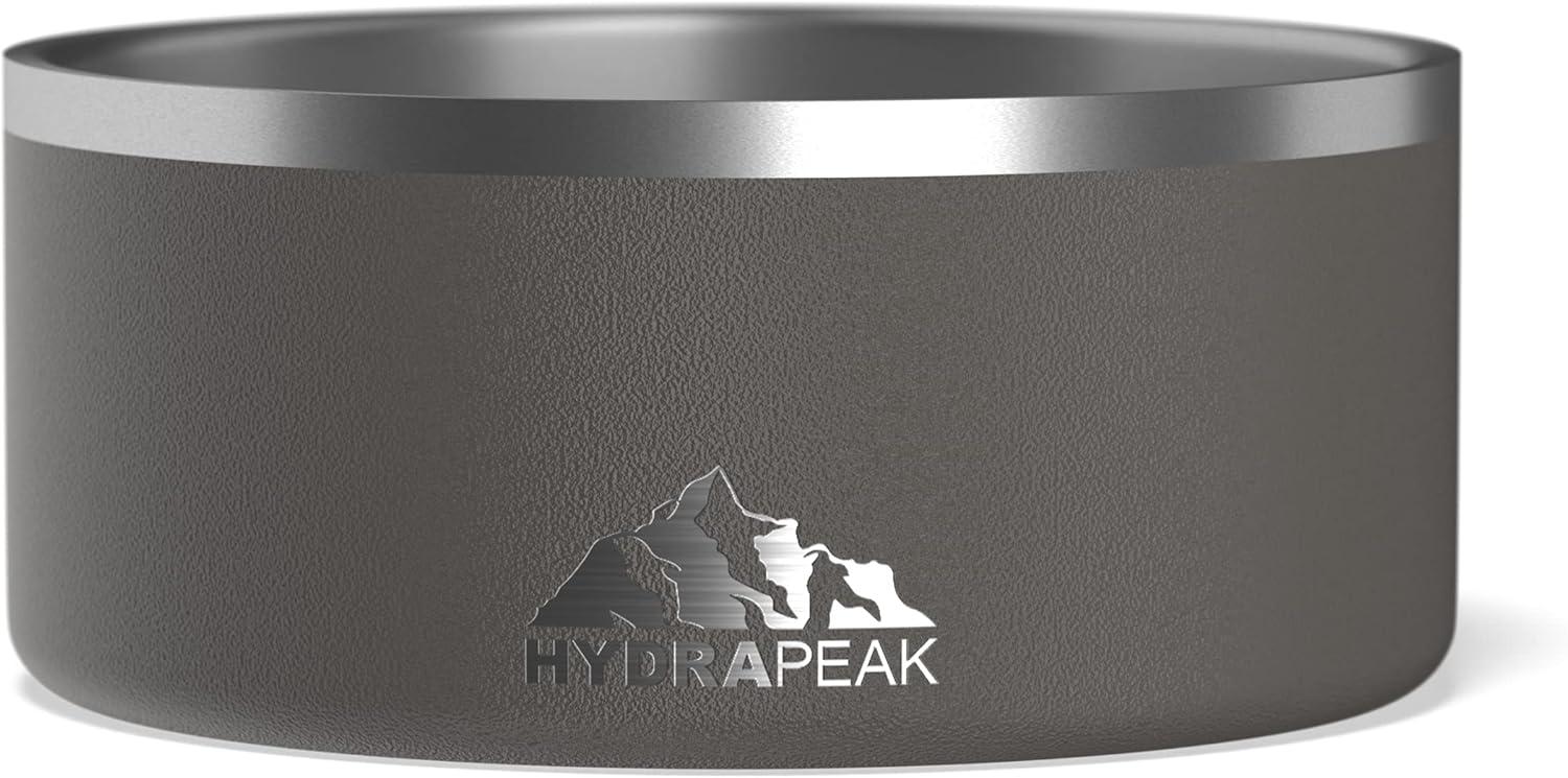 Hydrapeak Non Slip Stainless Steel Dog Bowl