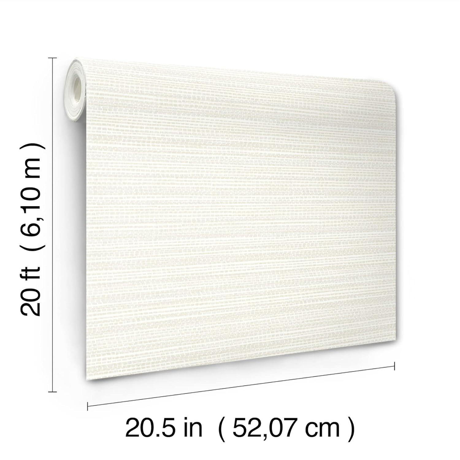 Tick Mark Texture Peel & Stick Wallpaper