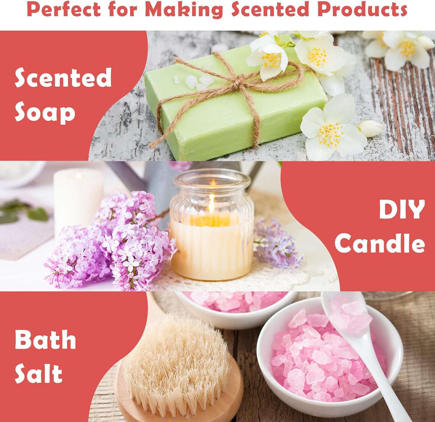 Floral Essential Oil Set with 10 Natural Scents