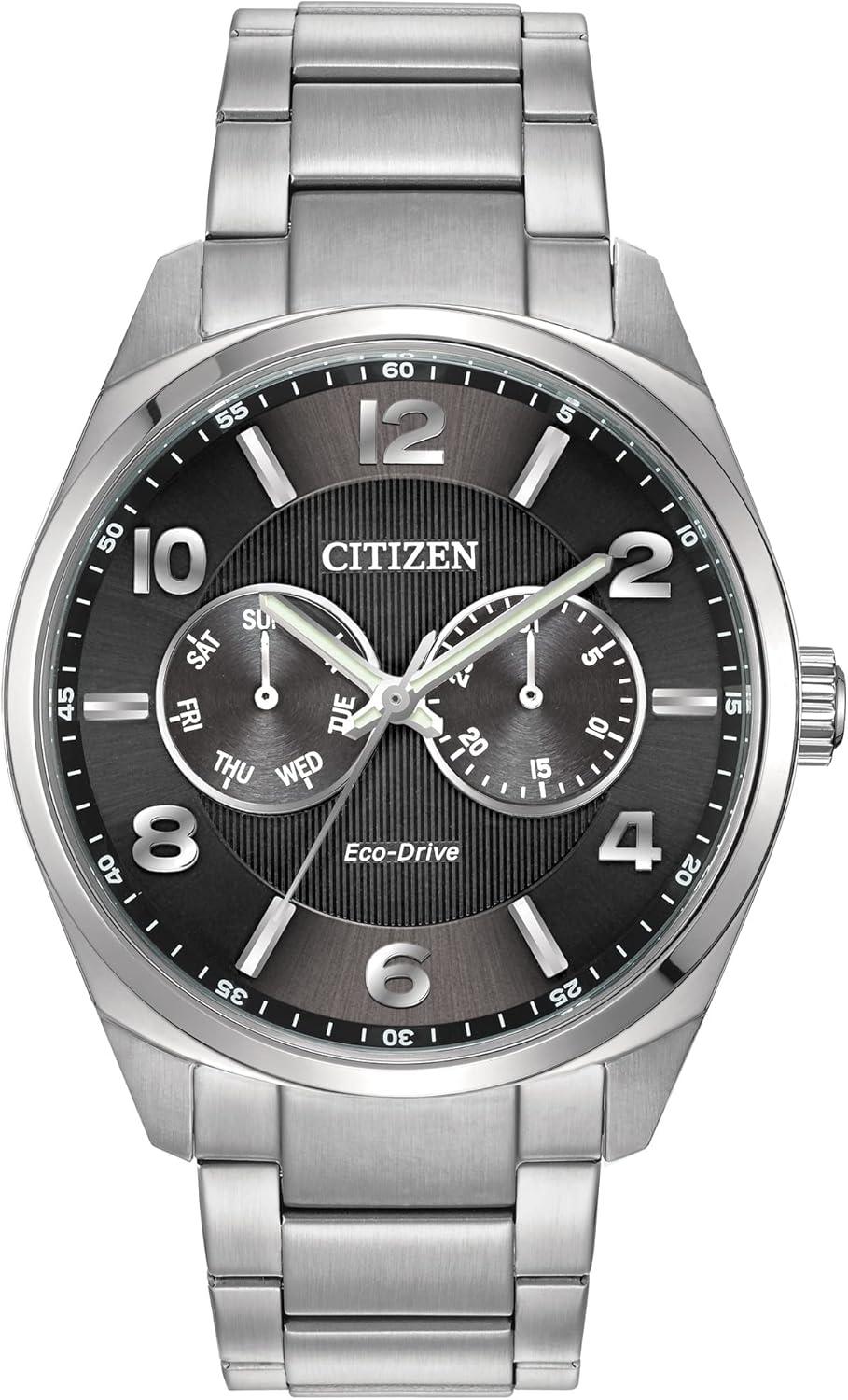 Citizen Men's Eco-Drive Stainless Steel Watch AO9020-84E