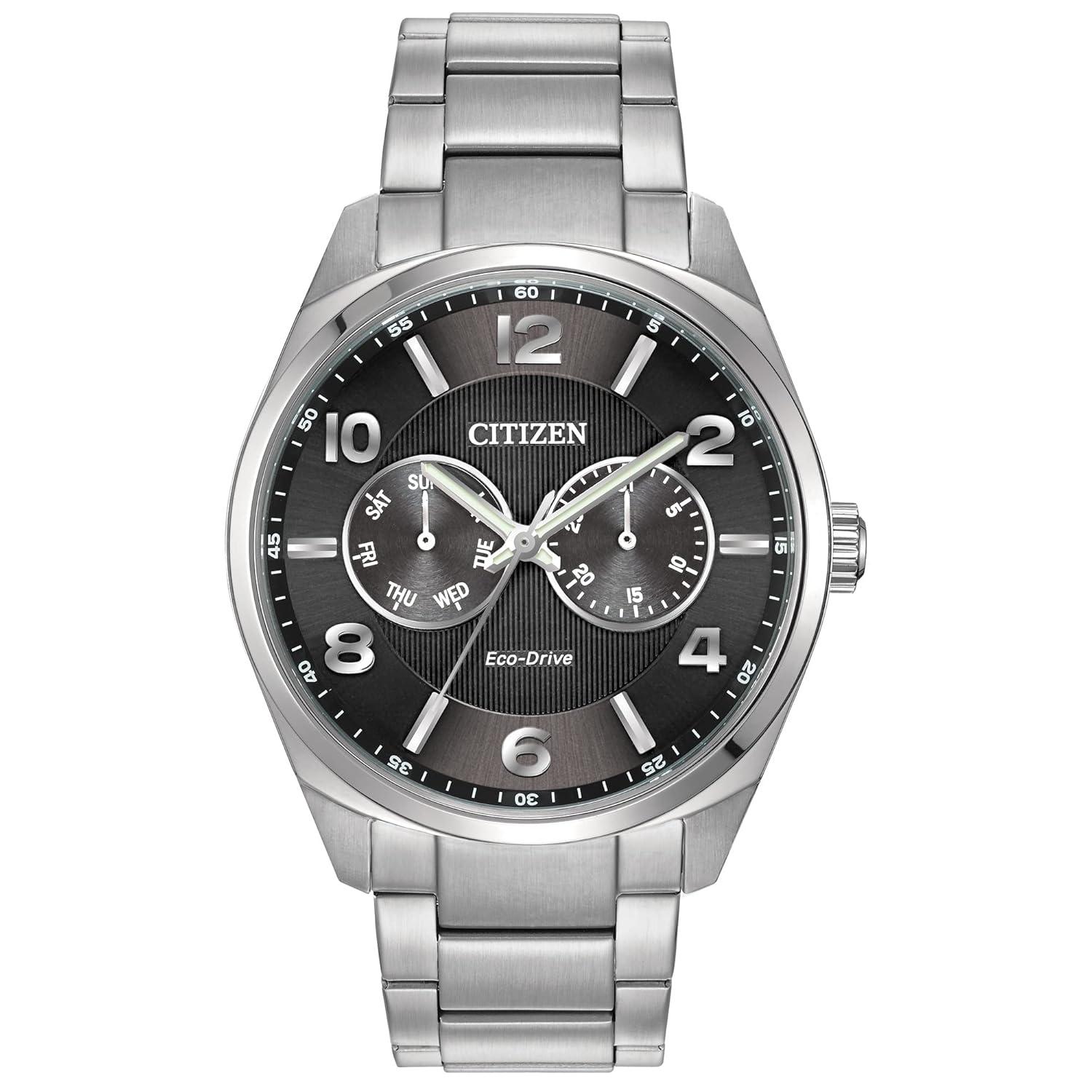 Citizen Men's Eco-Drive Stainless Steel Watch AO9020-84E