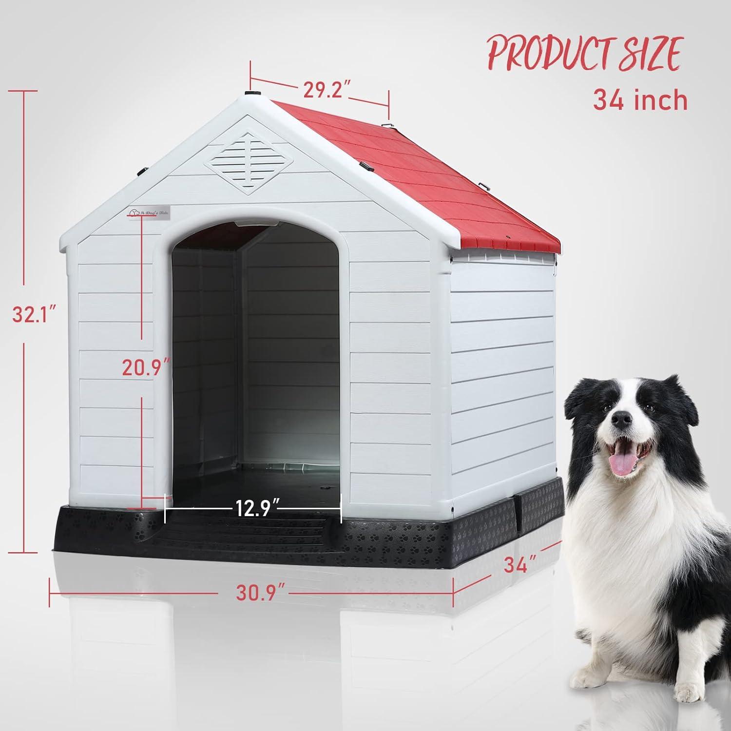 Tucker Murphy Pet™ Aunyae Plastic Portable Dog House