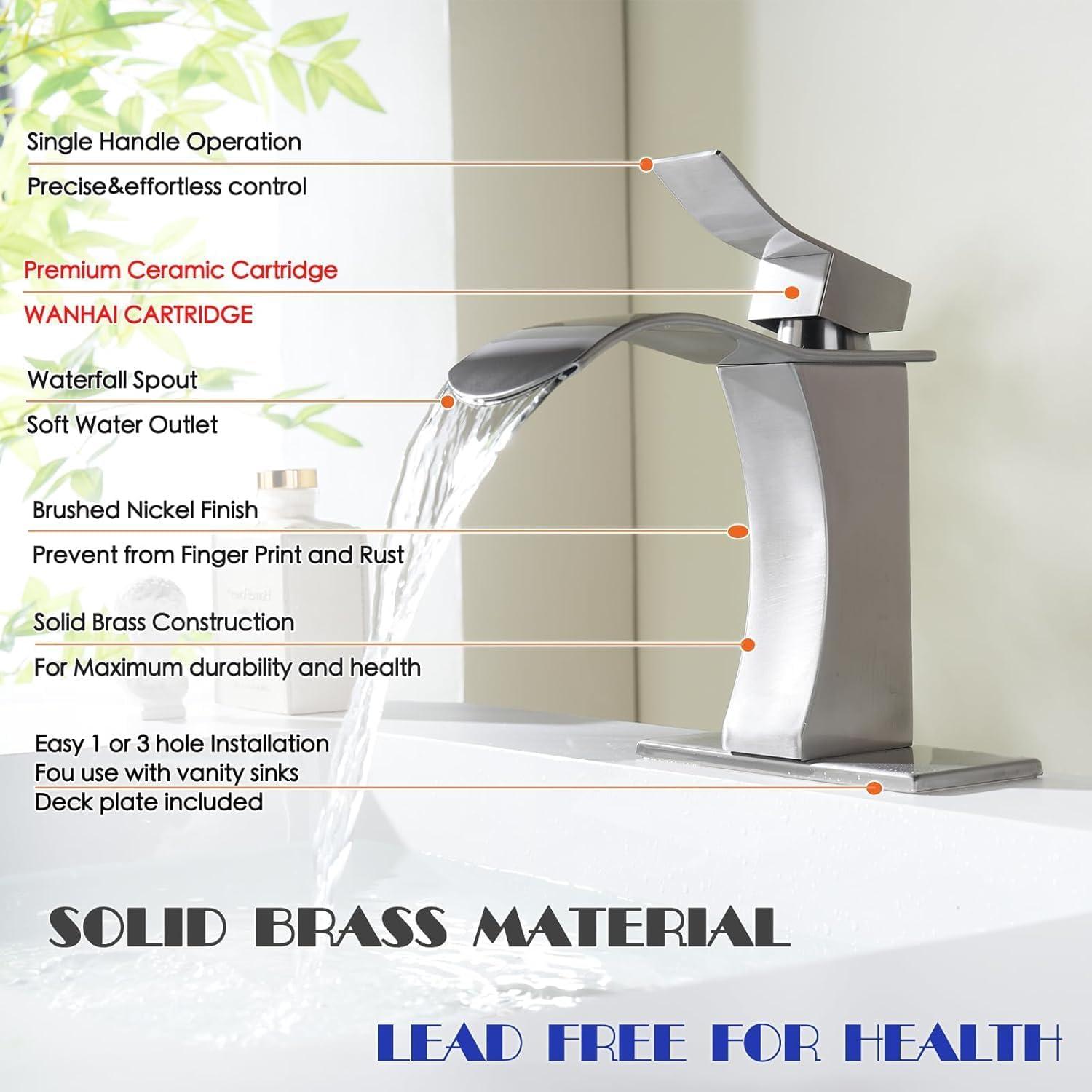 Single-Hole Single-handle Bathroom Faucet