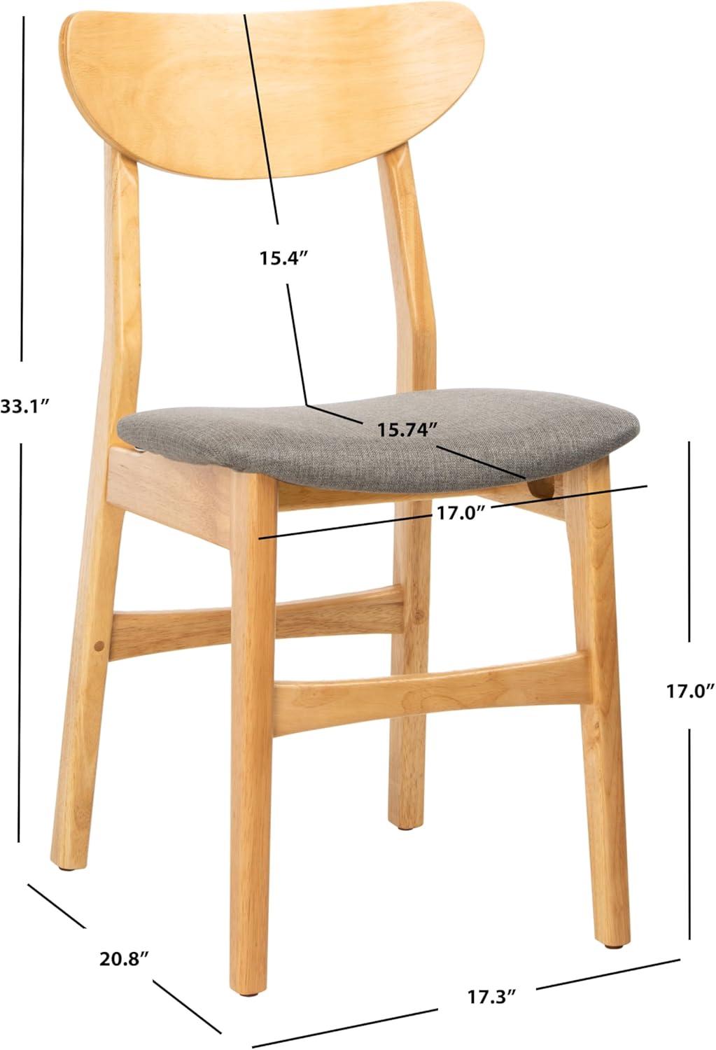 Lucca Retro Dining Chair (Set of 2)  - Safavieh