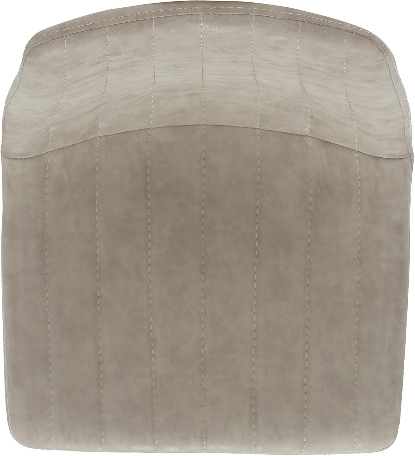 Rhyatte Bar Stool  - BST3018 - Cognac/Black - Safavieh