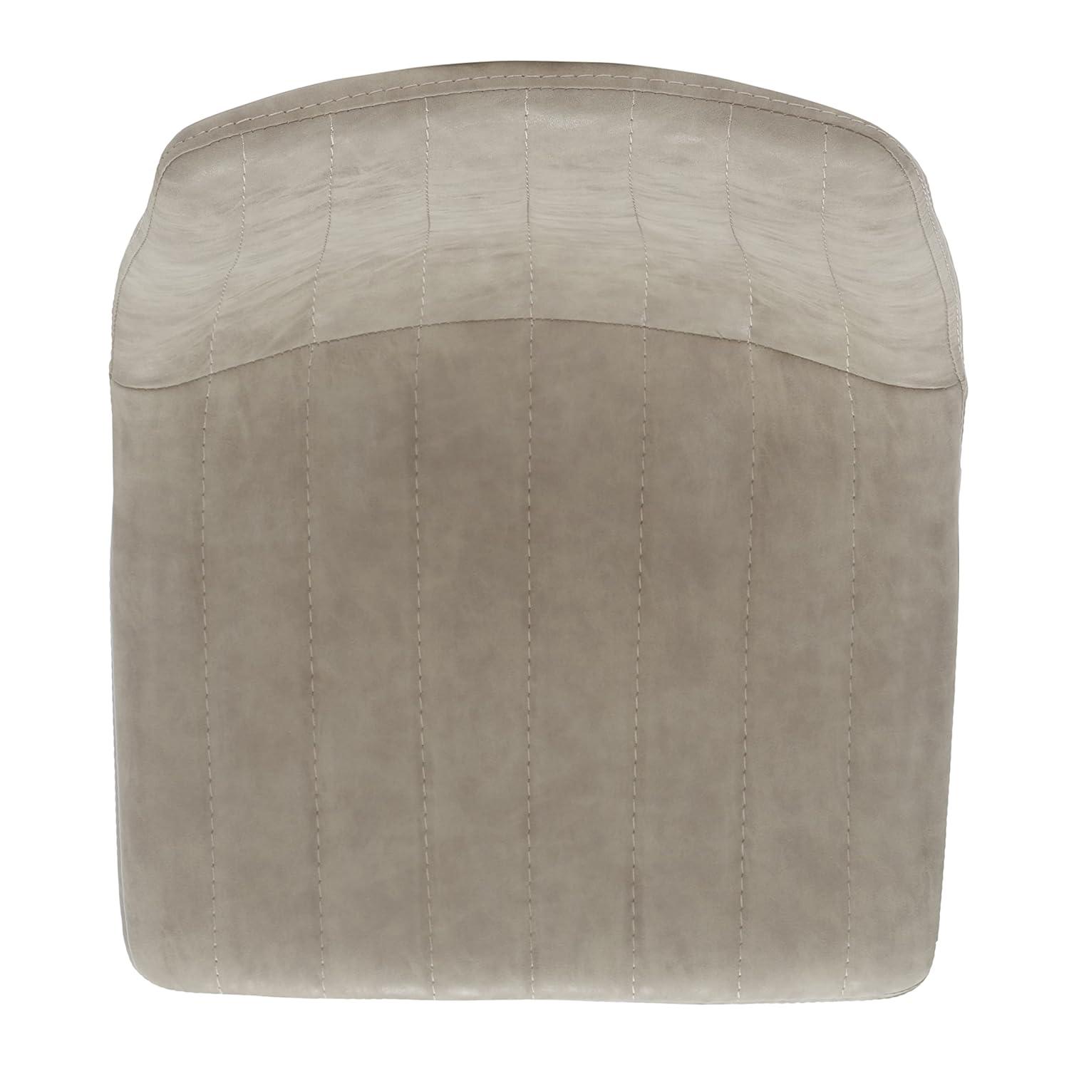 Rhyatte Bar Stool  - BST3018 - Cognac/Black - Safavieh
