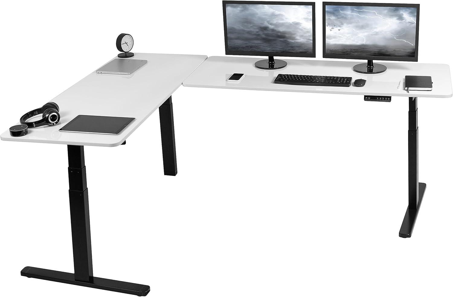 Electric 83" x 60" Stand Up Corner Desk