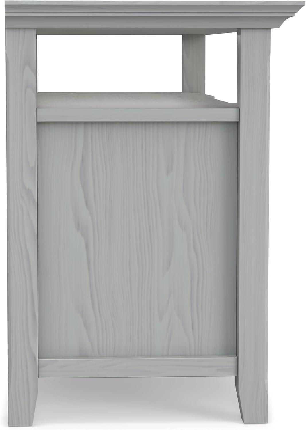 Simpli Home Amherst SOLID WOOD TV Media Stand  For TVs up to 60 inches