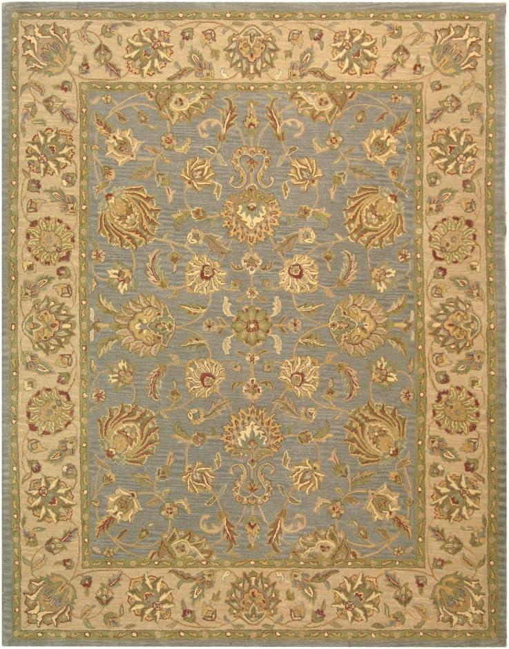 Heritage HG343 Hand Tufted Area Rug - Brown/Ivory - 7'6"x9'6" - Safavieh.