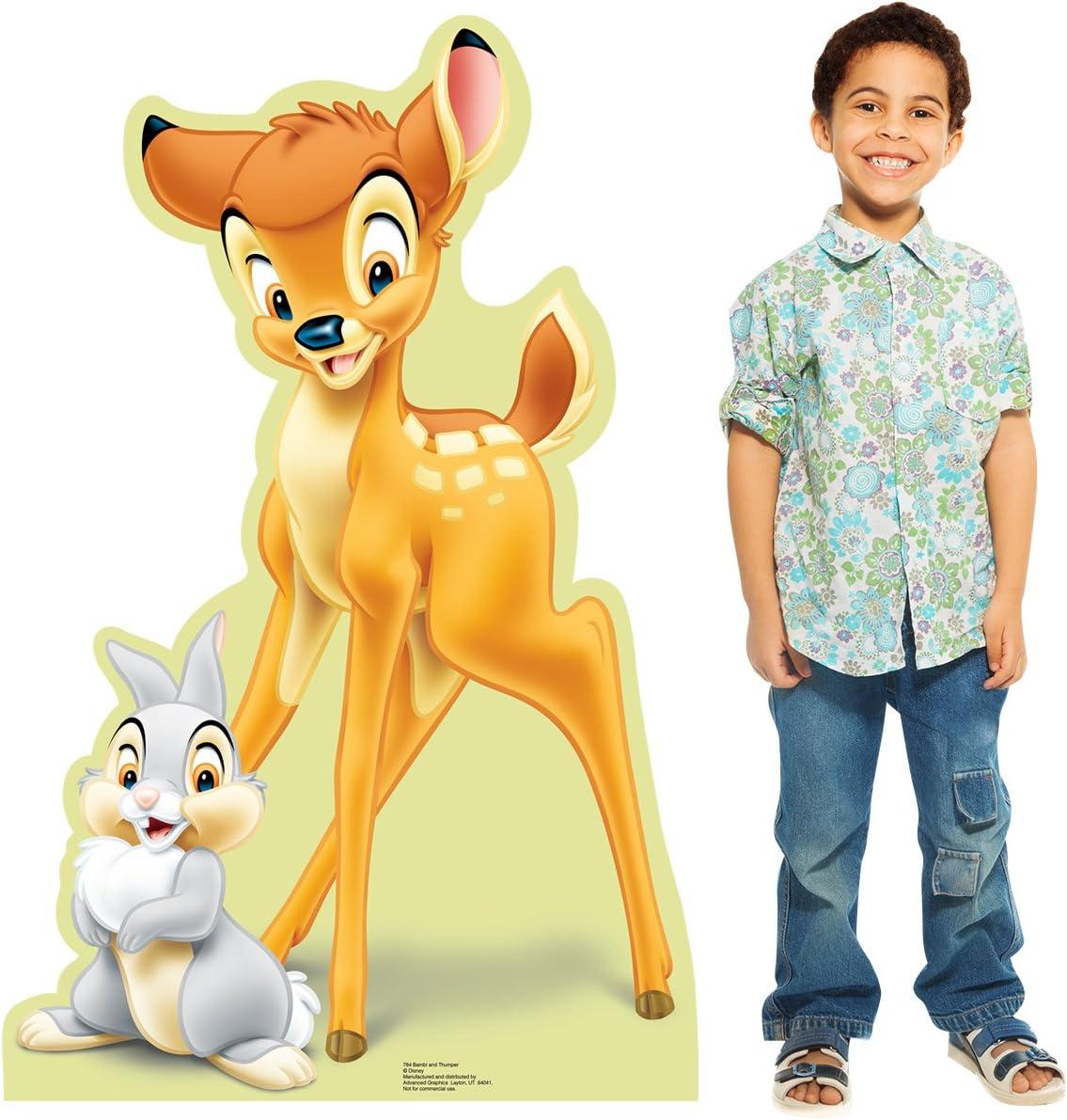 Bambi - Bambi and Thumper Life-Size Cardboard Stand-Up