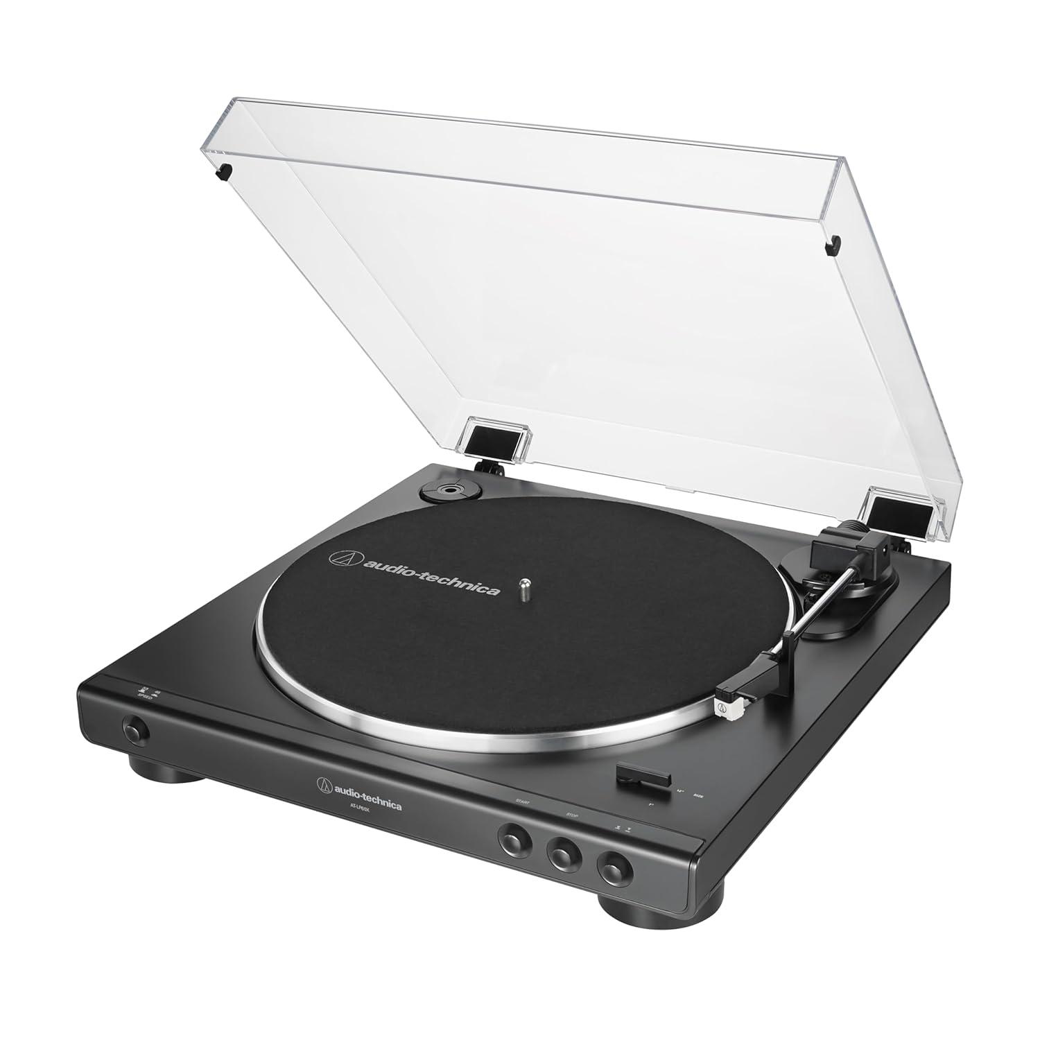 AudioTechnica AT-LP60X Fully Automatic Belt-Drive Stereo Turntable