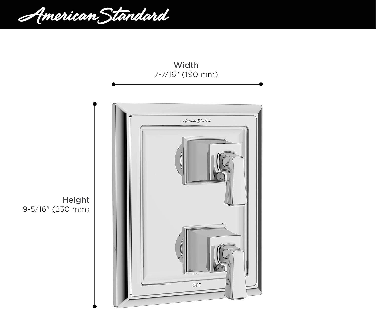 Brushed Nickel 2-Handle Integrated Shower Diverter Trim