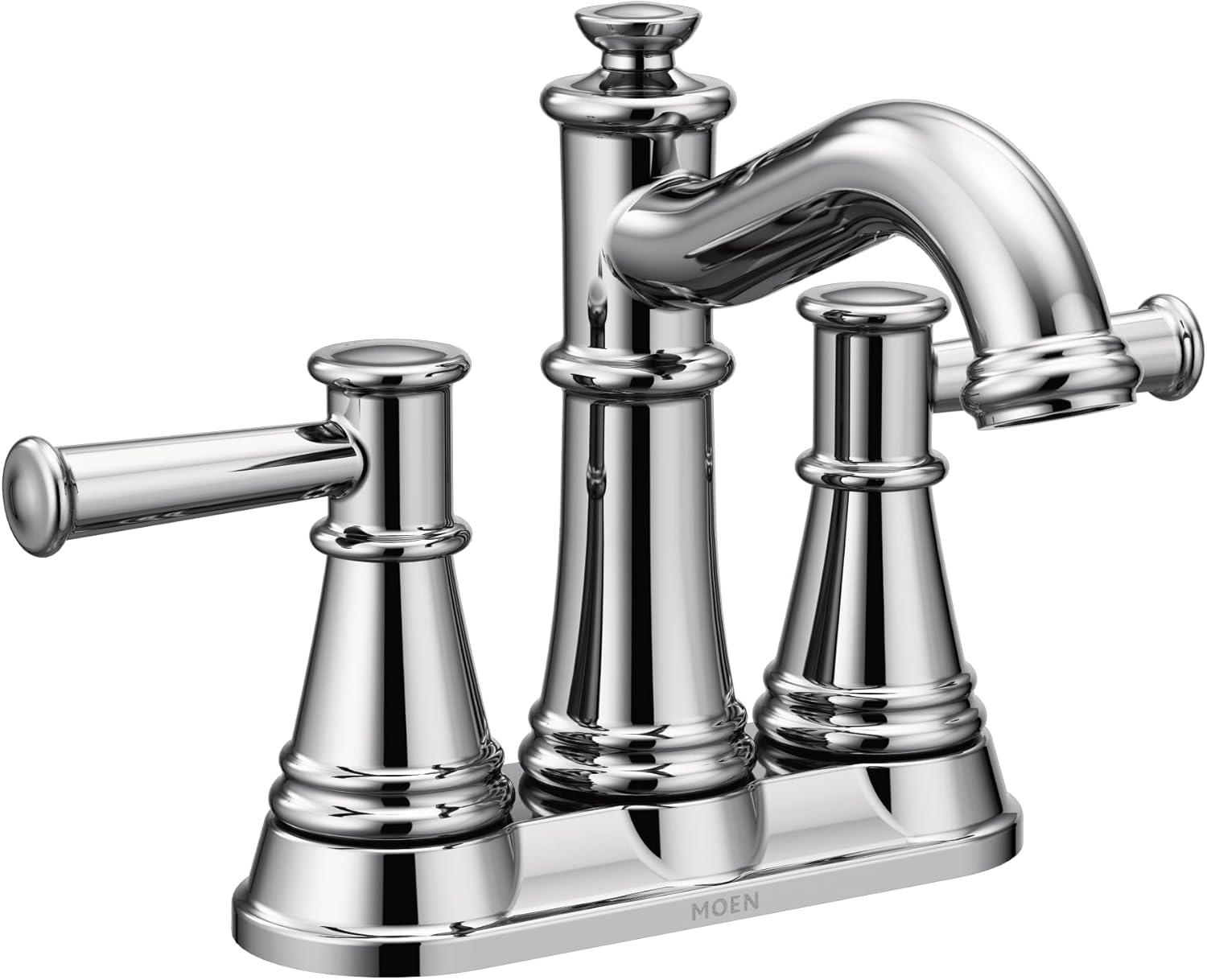 Belfield Centerset Bathroom Faucet with Drain Assembly