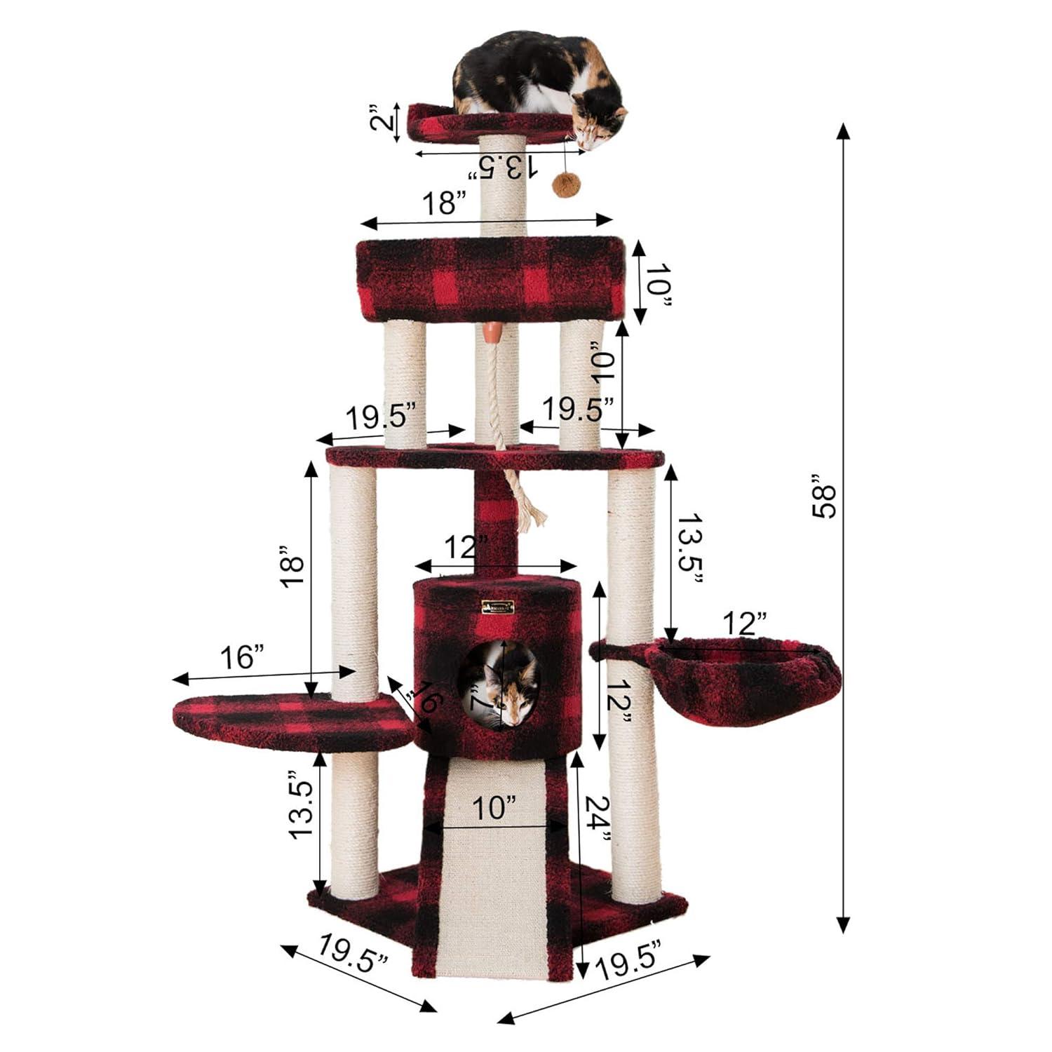 Armarkat 58'' H Cat Tree