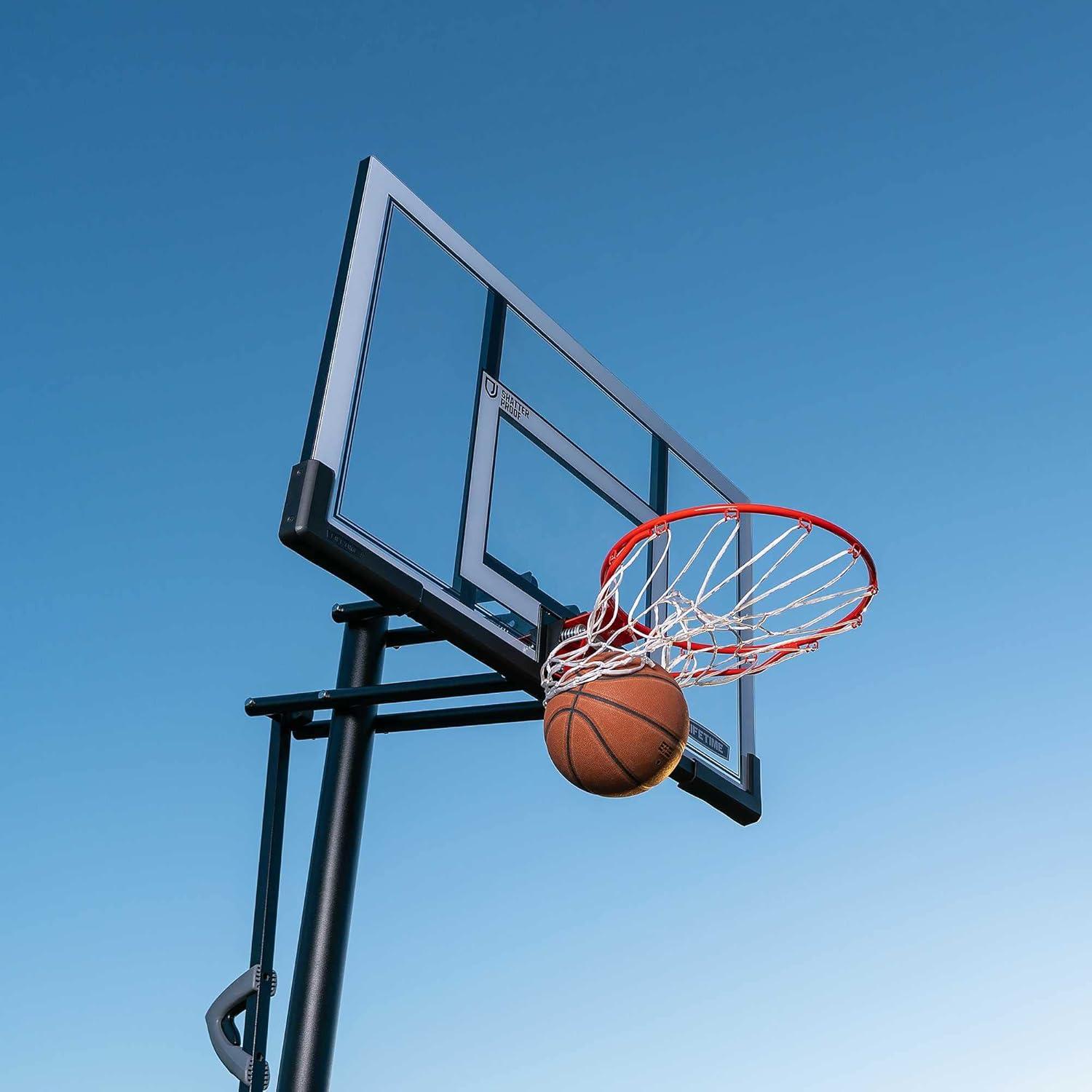 Lifetime 52" Portable Polycarbonate Basketball System