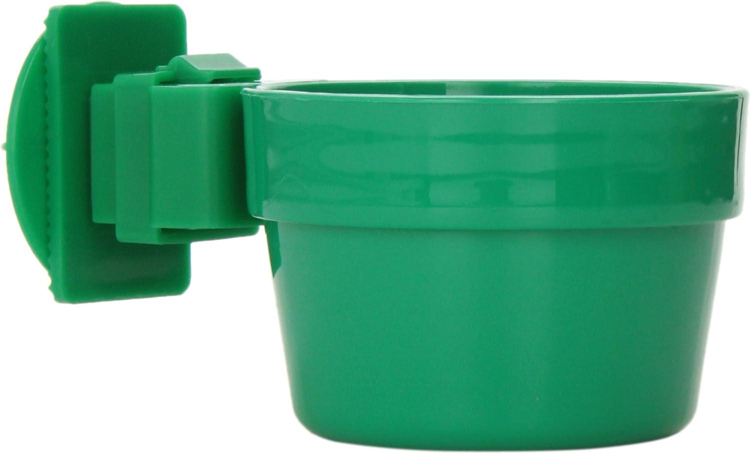 Ware Plastic Slide-N-Lock Small Pet Crock, 10 Ounce, Assorted Colors (1 Pack)