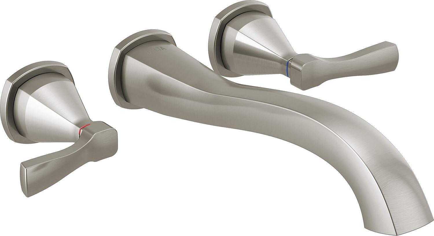 Stryke Double Handle Wall Mounted Tub Spout Trim