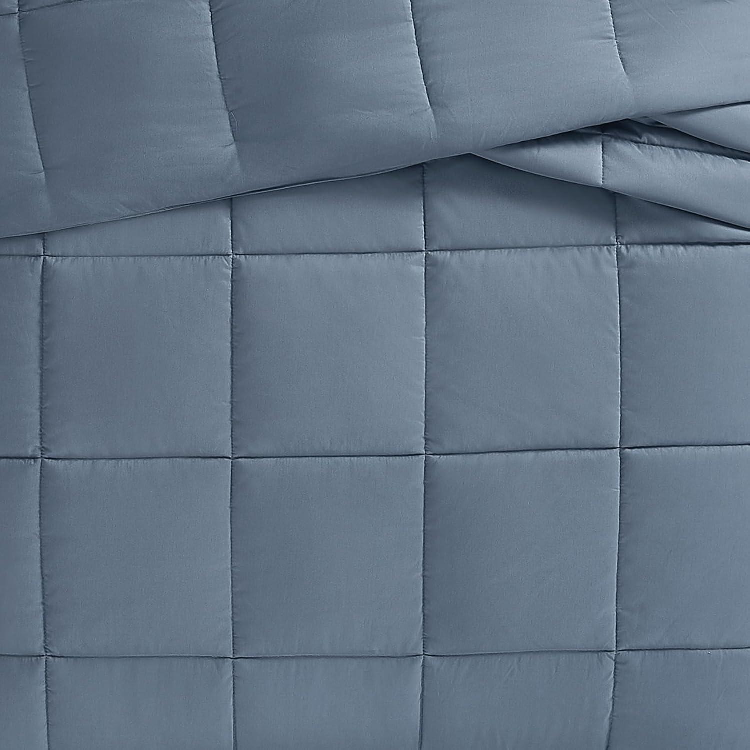 Truly Soft 2pc Twin/Twin Extra Long Comforter Set Blue