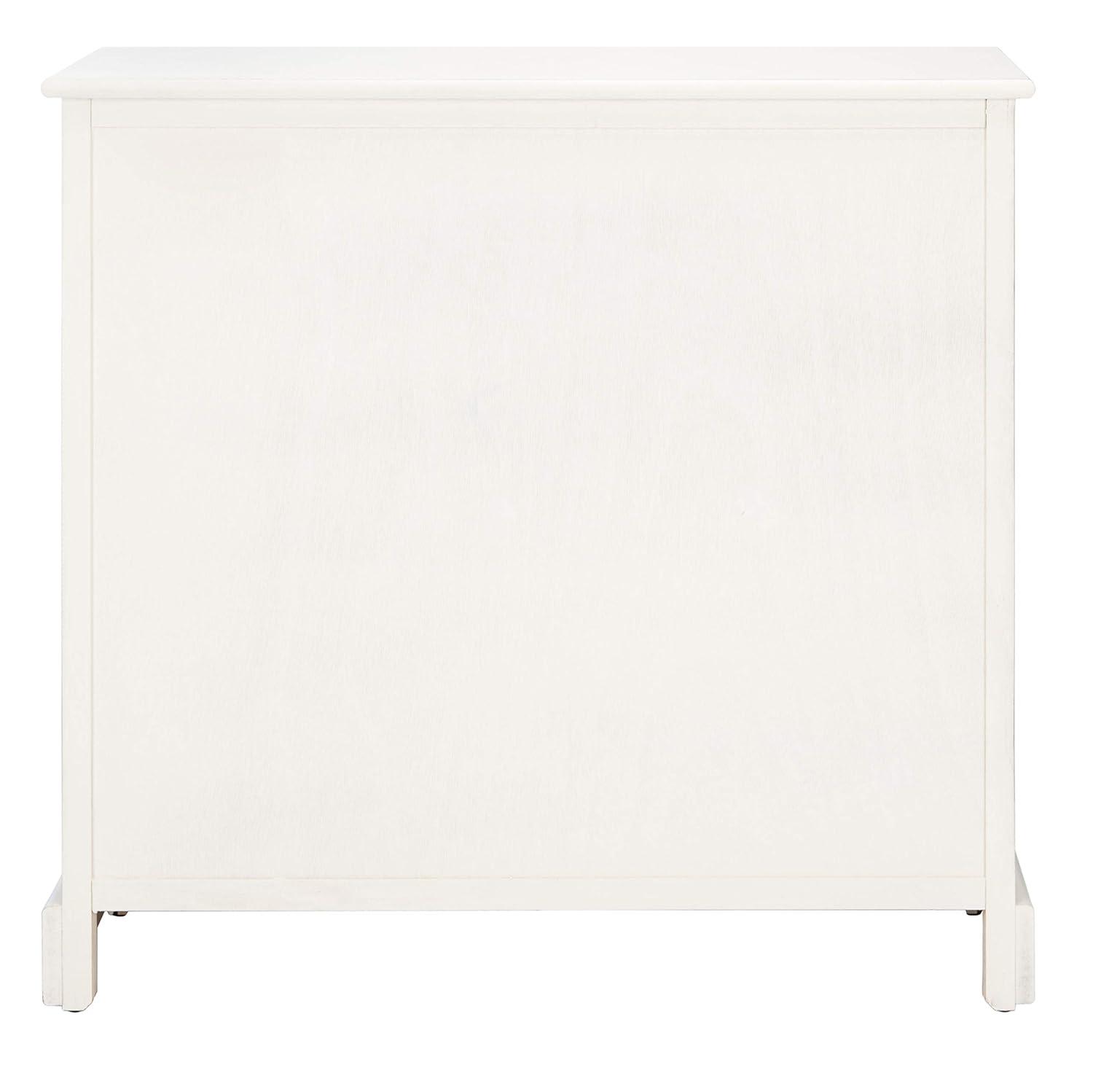 Peyton 2 Door Sideboard - Distressed White - Safavieh