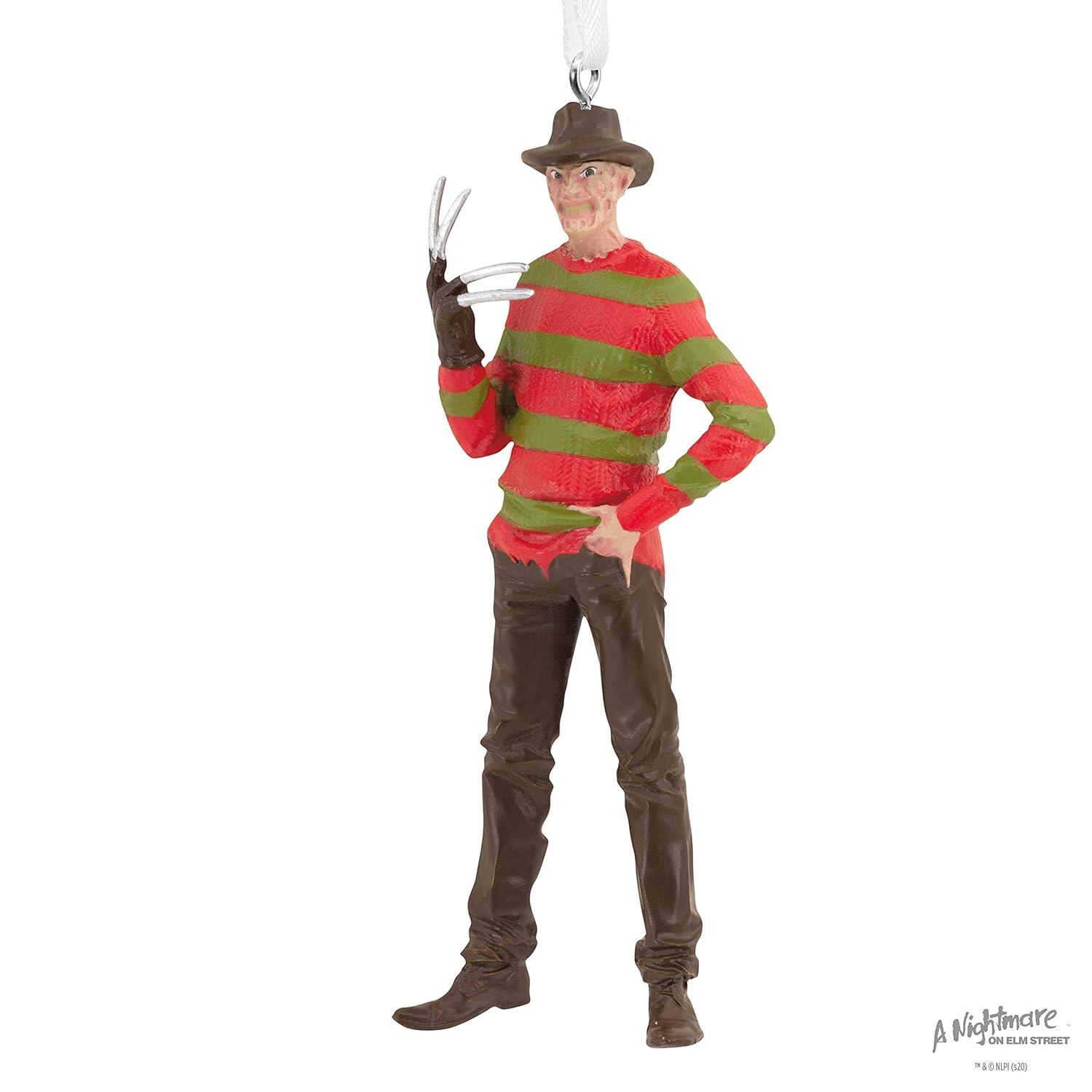 Hallmark Nightmare On Elm Street Freddy Krueger Halloween Christmas Ornament New
