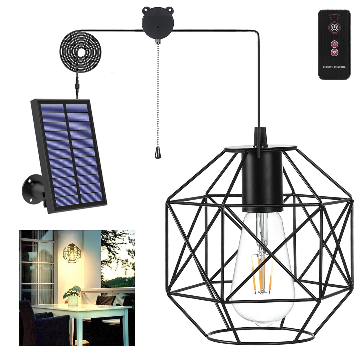 MEIHONG Solar Spot Light Outdoor, Waterproof Solar LED Landscape Lights Dusk to Dawn, 2-in-1 Solar Spotlight Solar Powered Accent Lights for Garden Porch Walkway Patio (1 Pack)