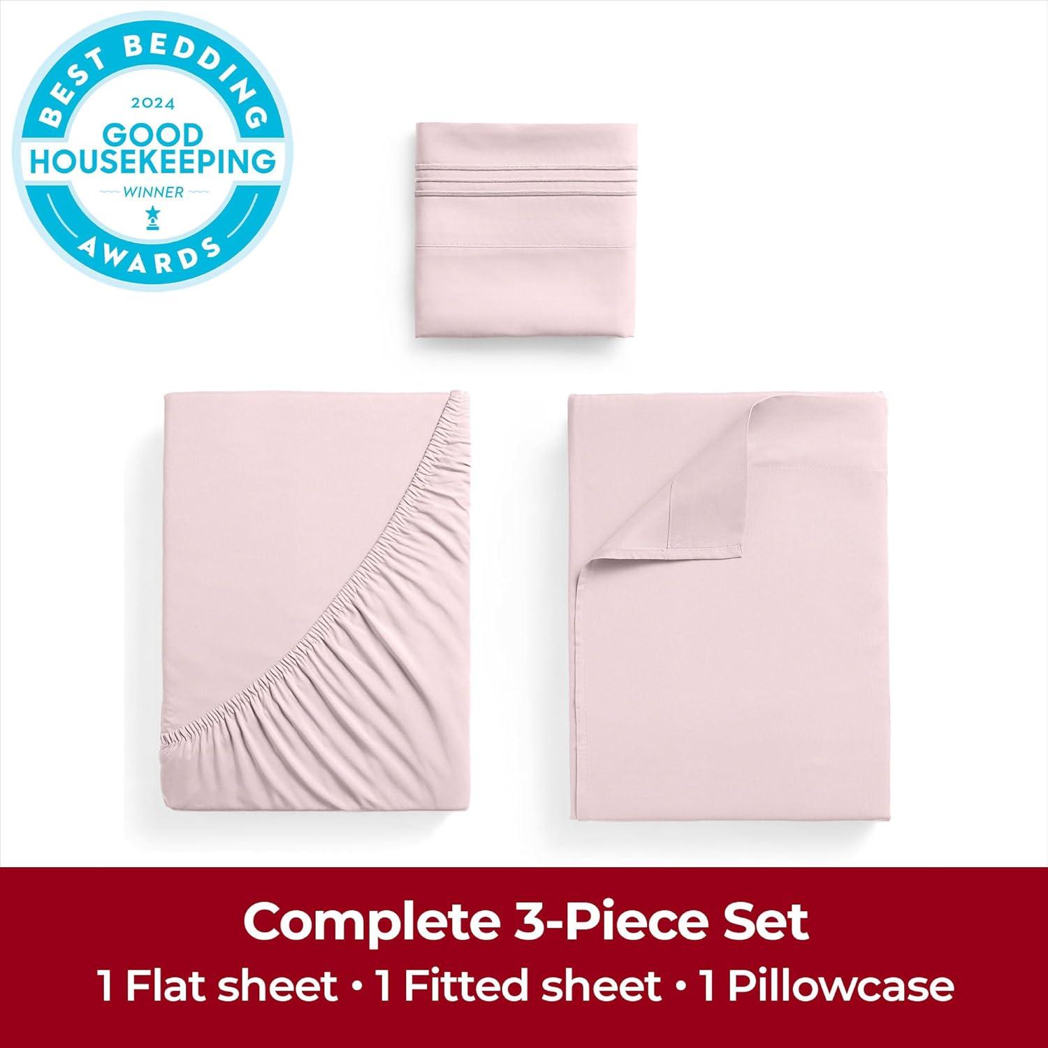 4 Piece Microfiber Sheet Set - Mellanni