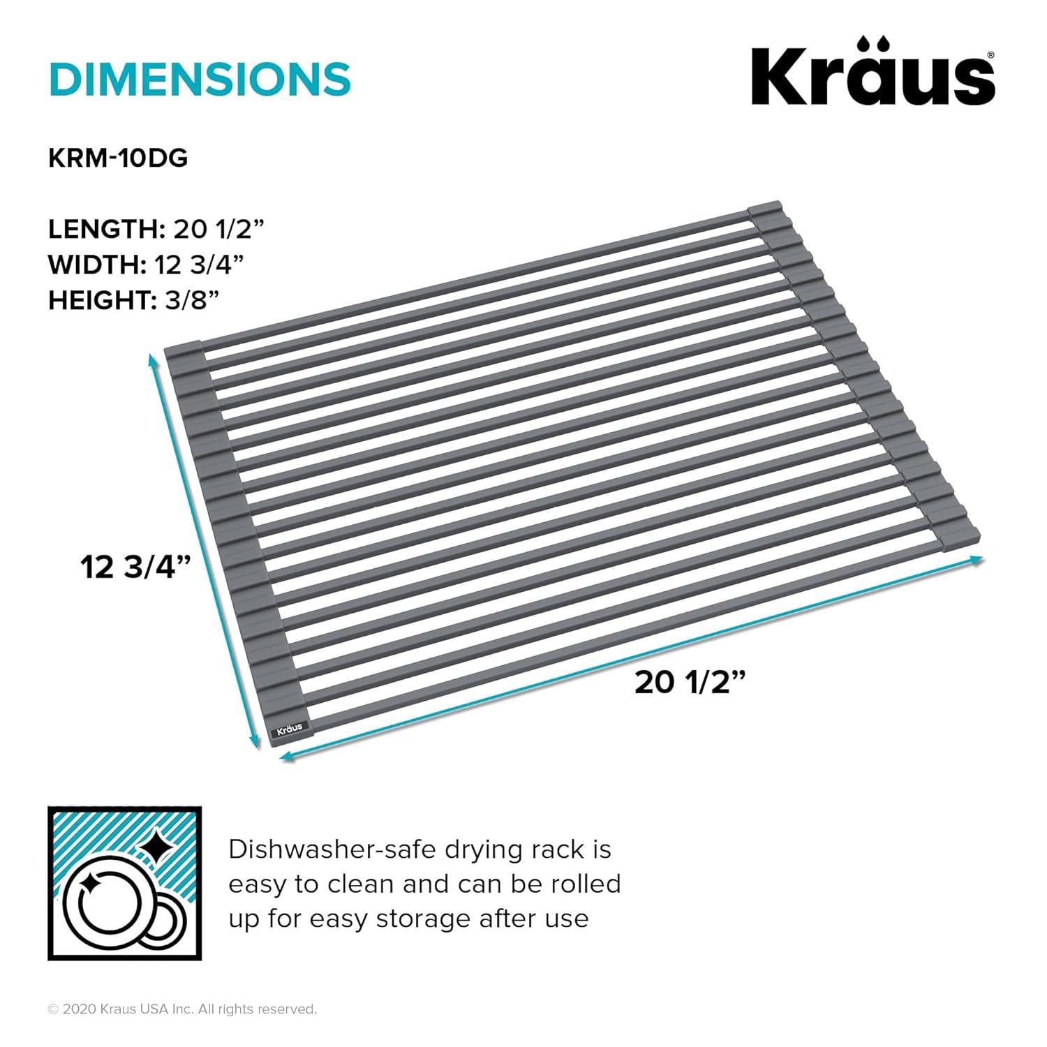 Kraus Kore Over the Sink Dish Rack