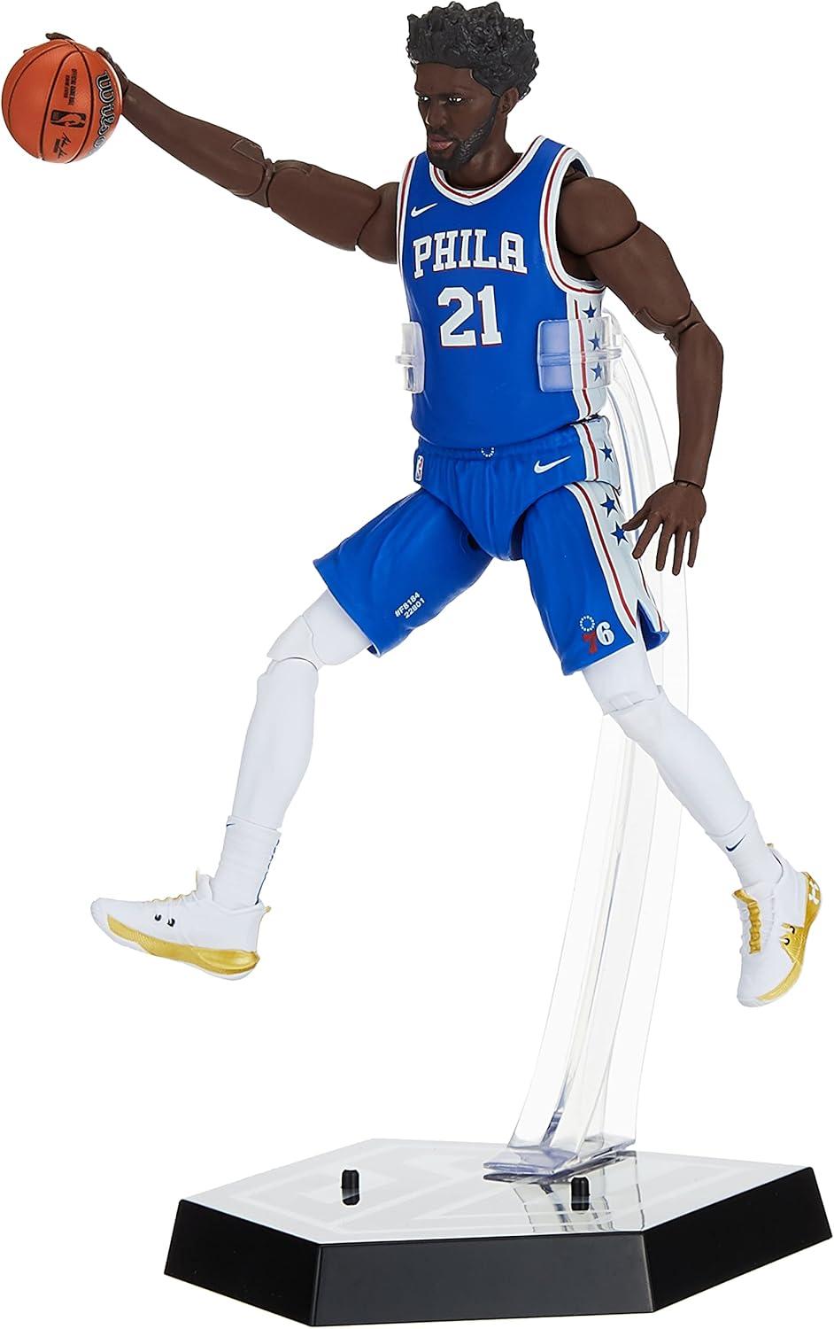 Hasbro Starting Lineup NBA Basketball Series 1 Joel Embiid Action Figure, Plastic 6"